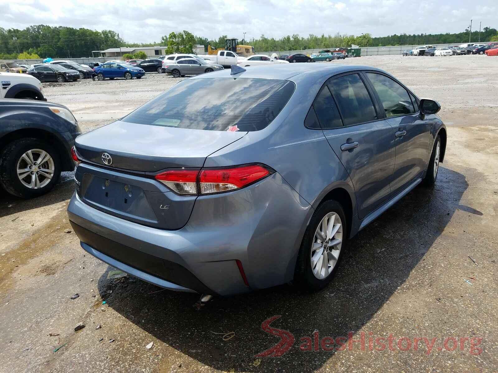 JTDVPMAEXMJ121167 2021 TOYOTA COROLLA