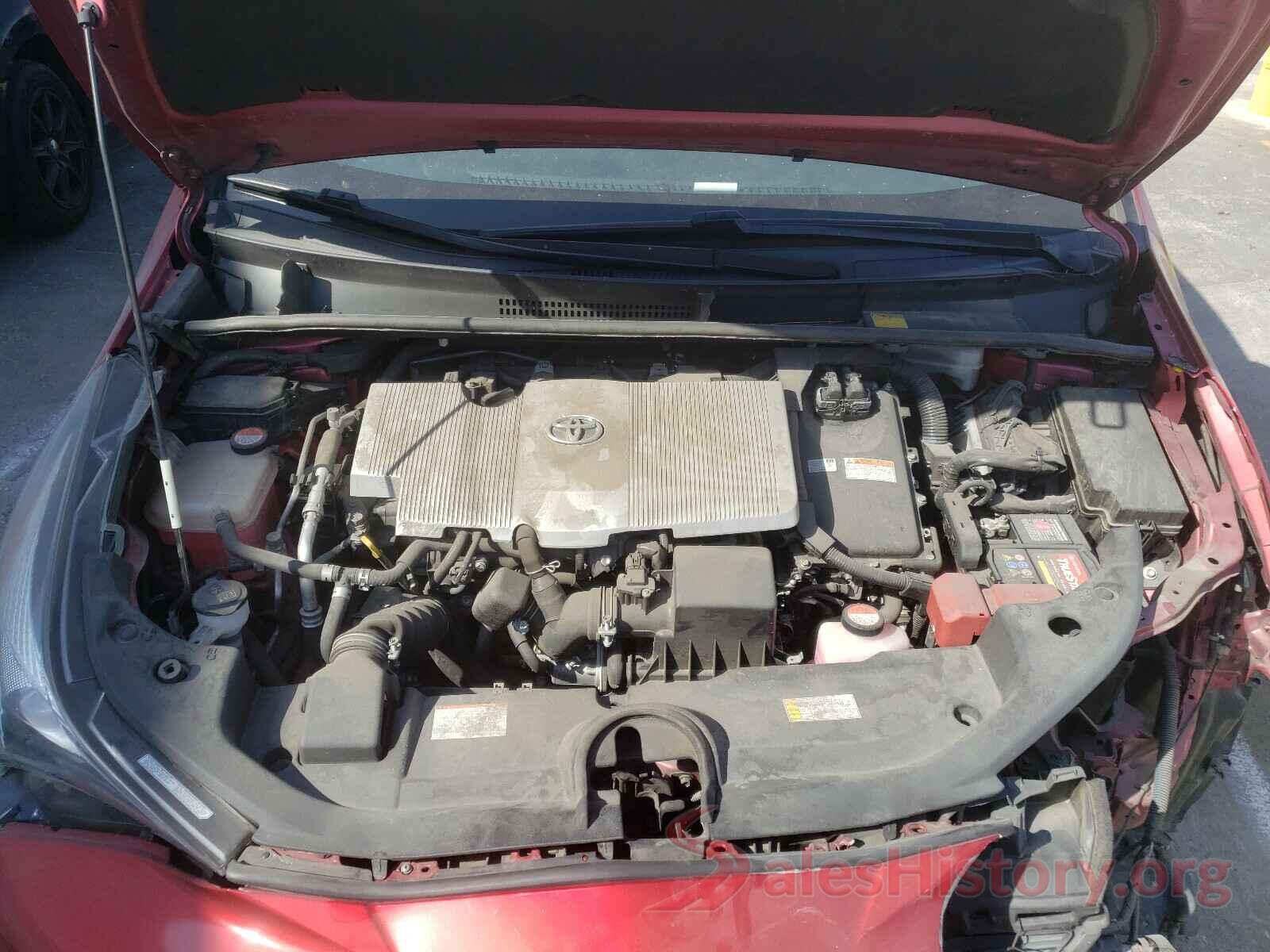 JTDKARFU9G3509419 2016 TOYOTA PRIUS