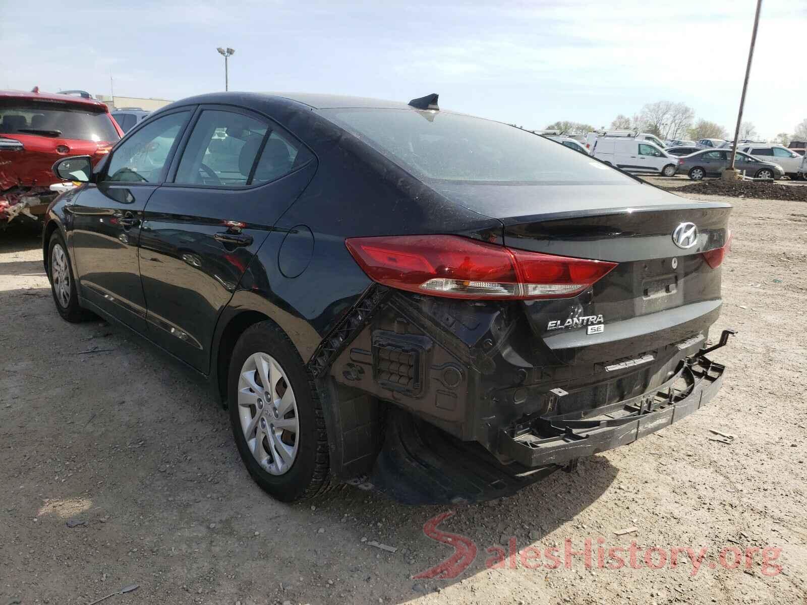 5NPD74LF1HH100188 2017 HYUNDAI ELANTRA