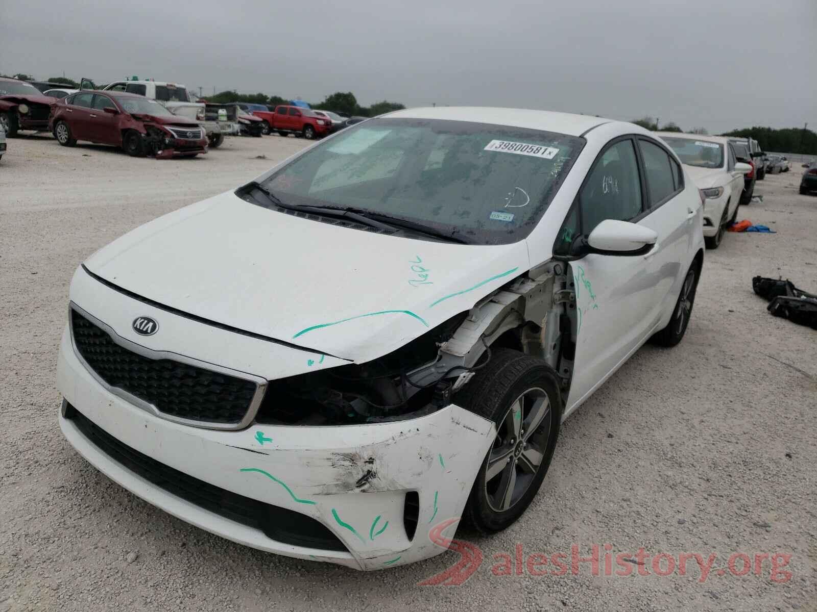 3KPFL4A72JE194107 2018 KIA FORTE