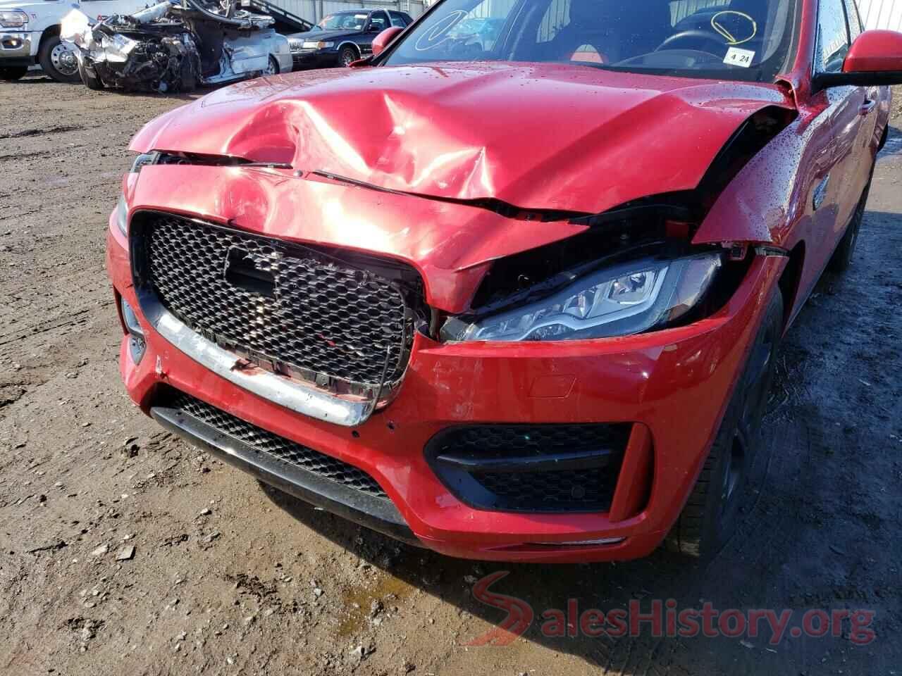 SADCL2GX5KA605877 2019 JAGUAR F-PACE