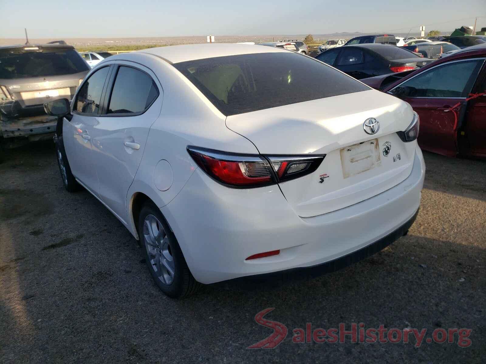 3MYDLBYV3JY301035 2018 TOYOTA YARIS