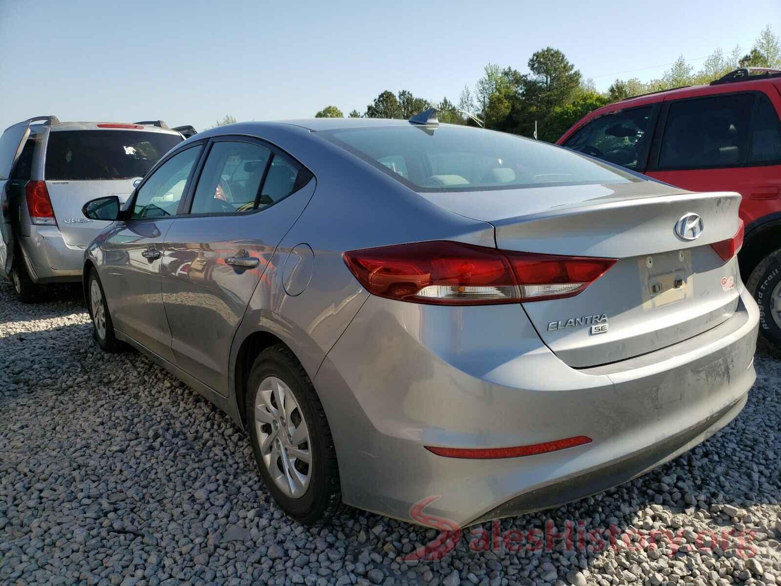 5NPD74LF3HH072541 2017 HYUNDAI ELANTRA