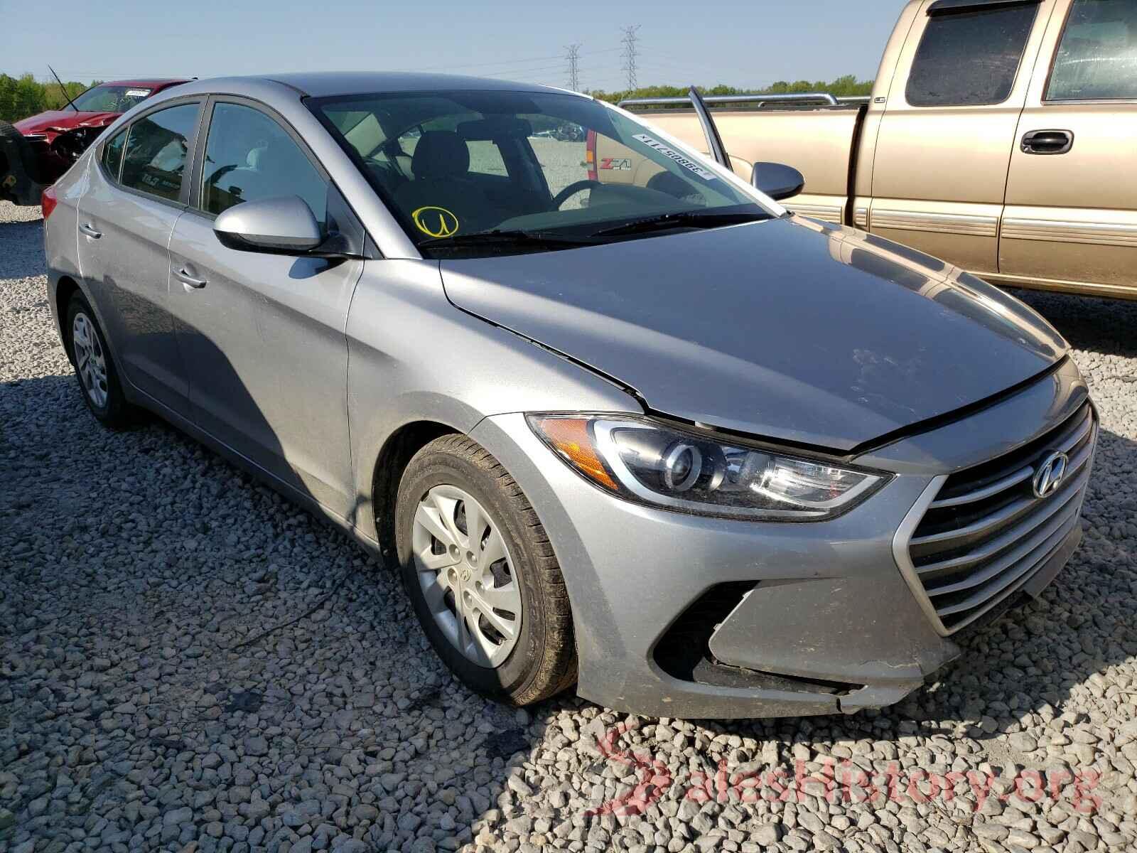 5NPD74LF3HH072541 2017 HYUNDAI ELANTRA