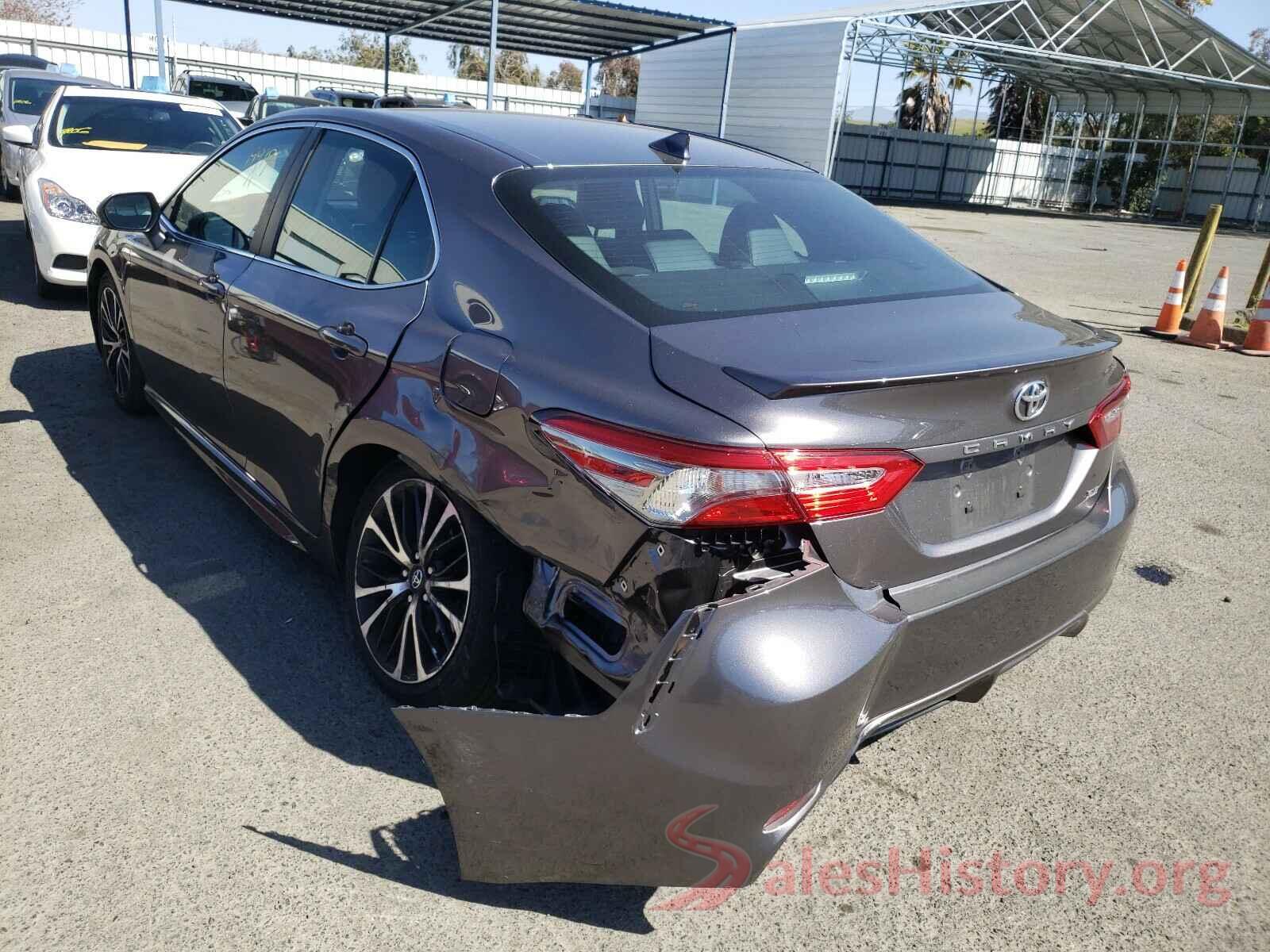 4T1B11HK7KU843332 2019 TOYOTA CAMRY