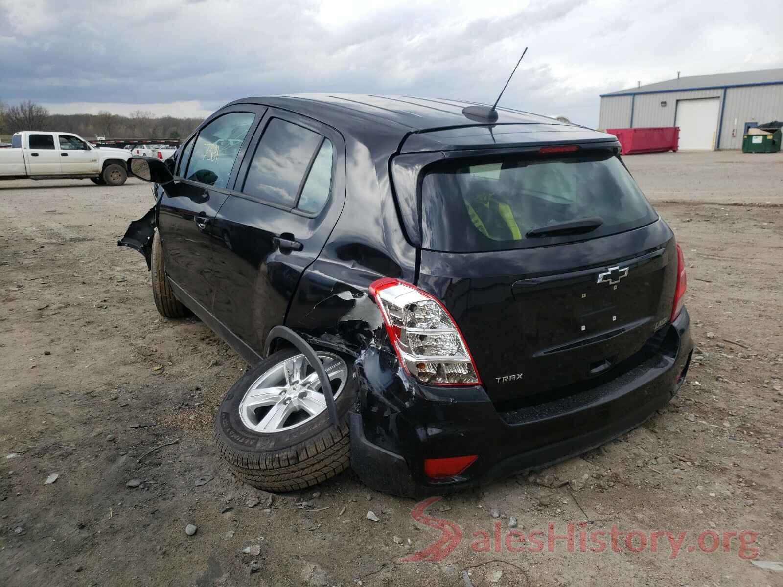 3GNCJKSB7KL226506 2019 CHEVROLET TRAX