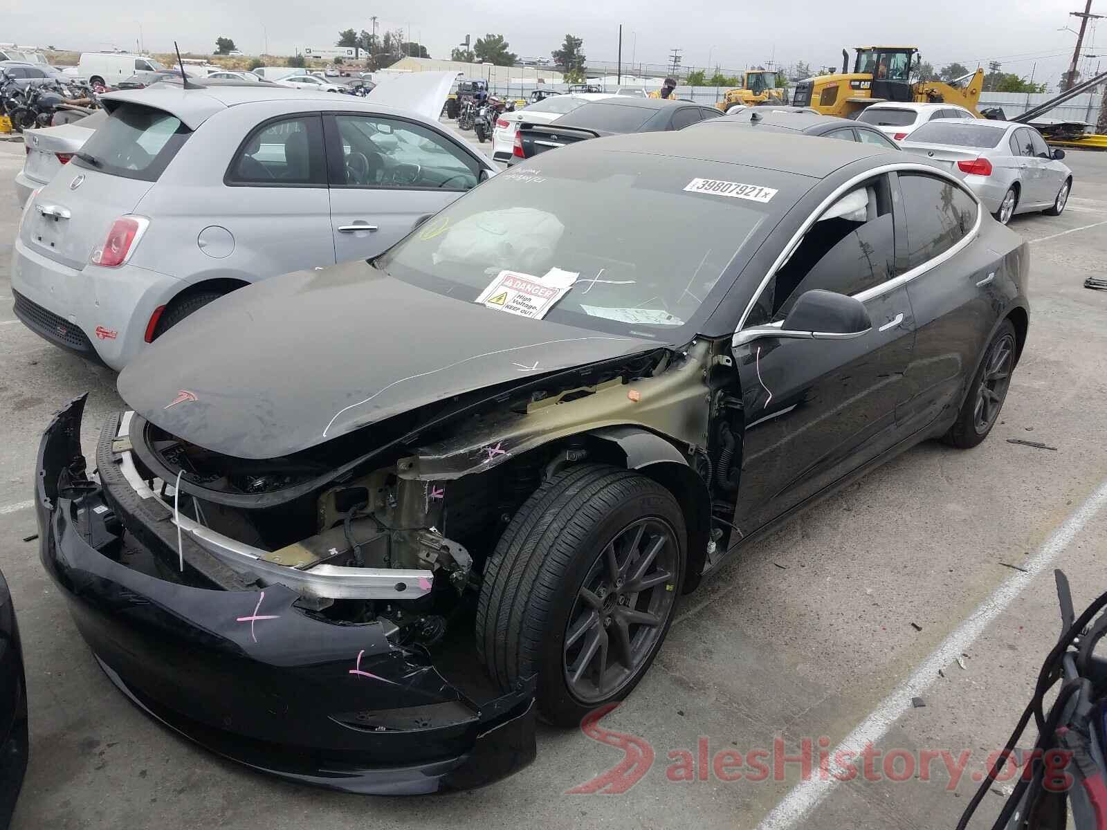 5YJ3E1EA3KF306894 2019 TESLA MODEL 3