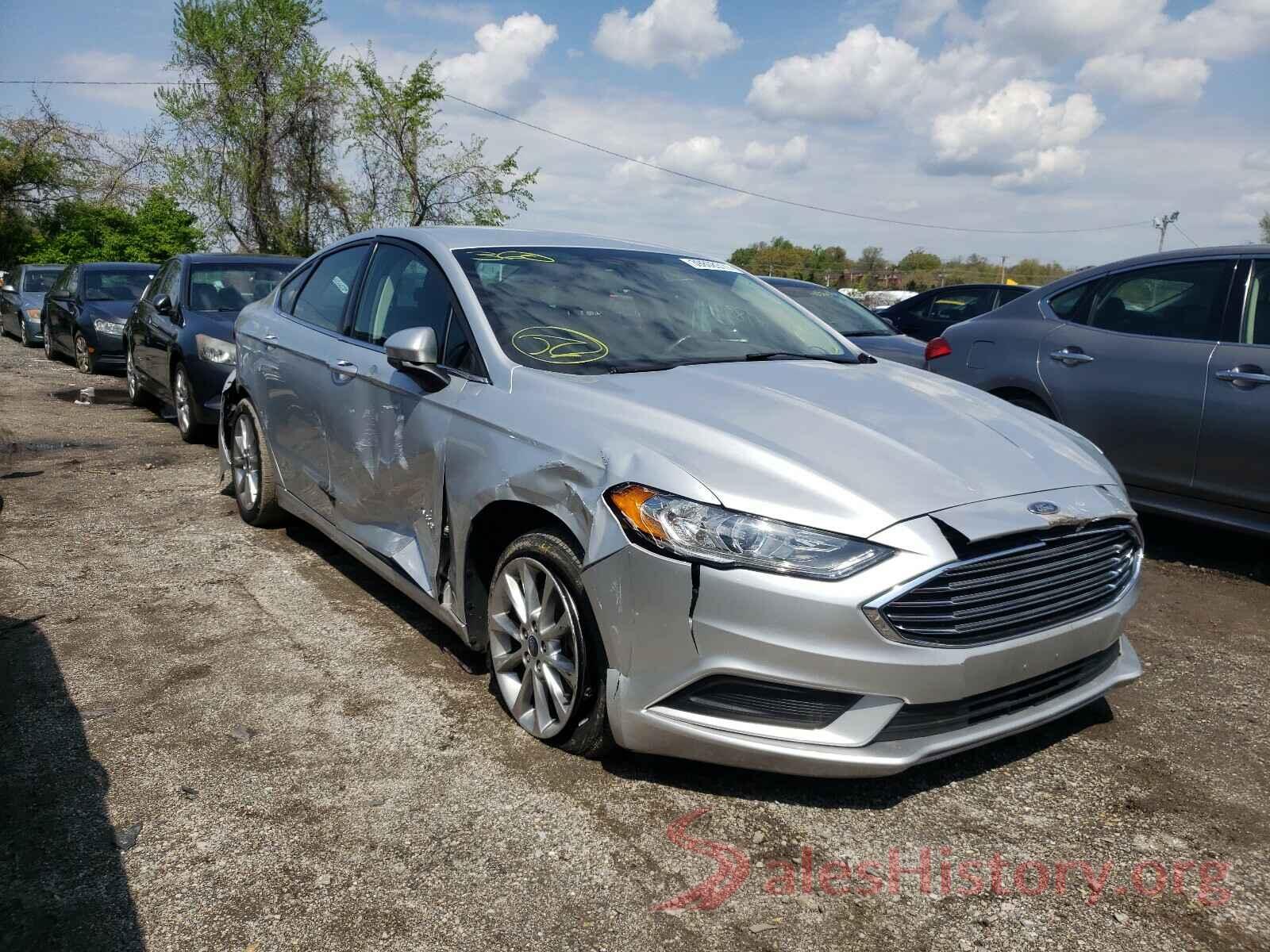 3FA6P0LU4HR374293 2017 FORD FUSION