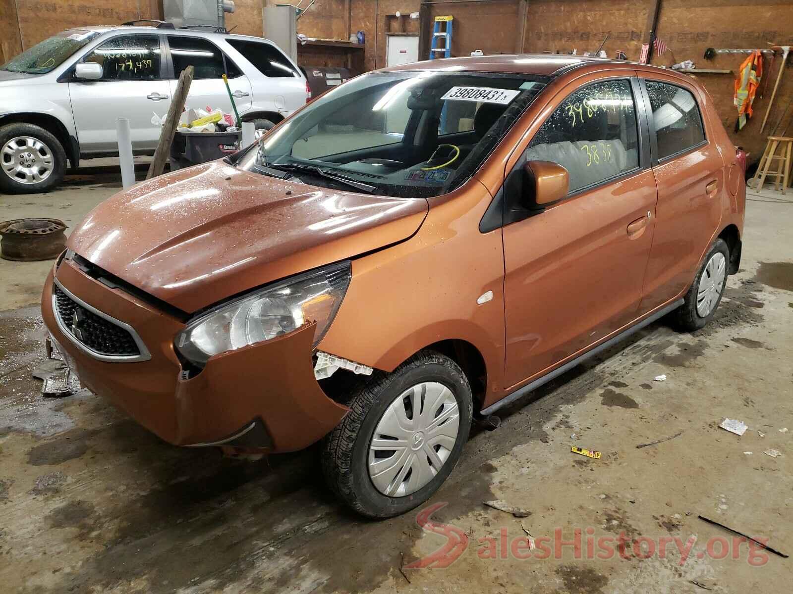 ML32A3HJ8KH015423 2019 MITSUBISHI MIRAGE