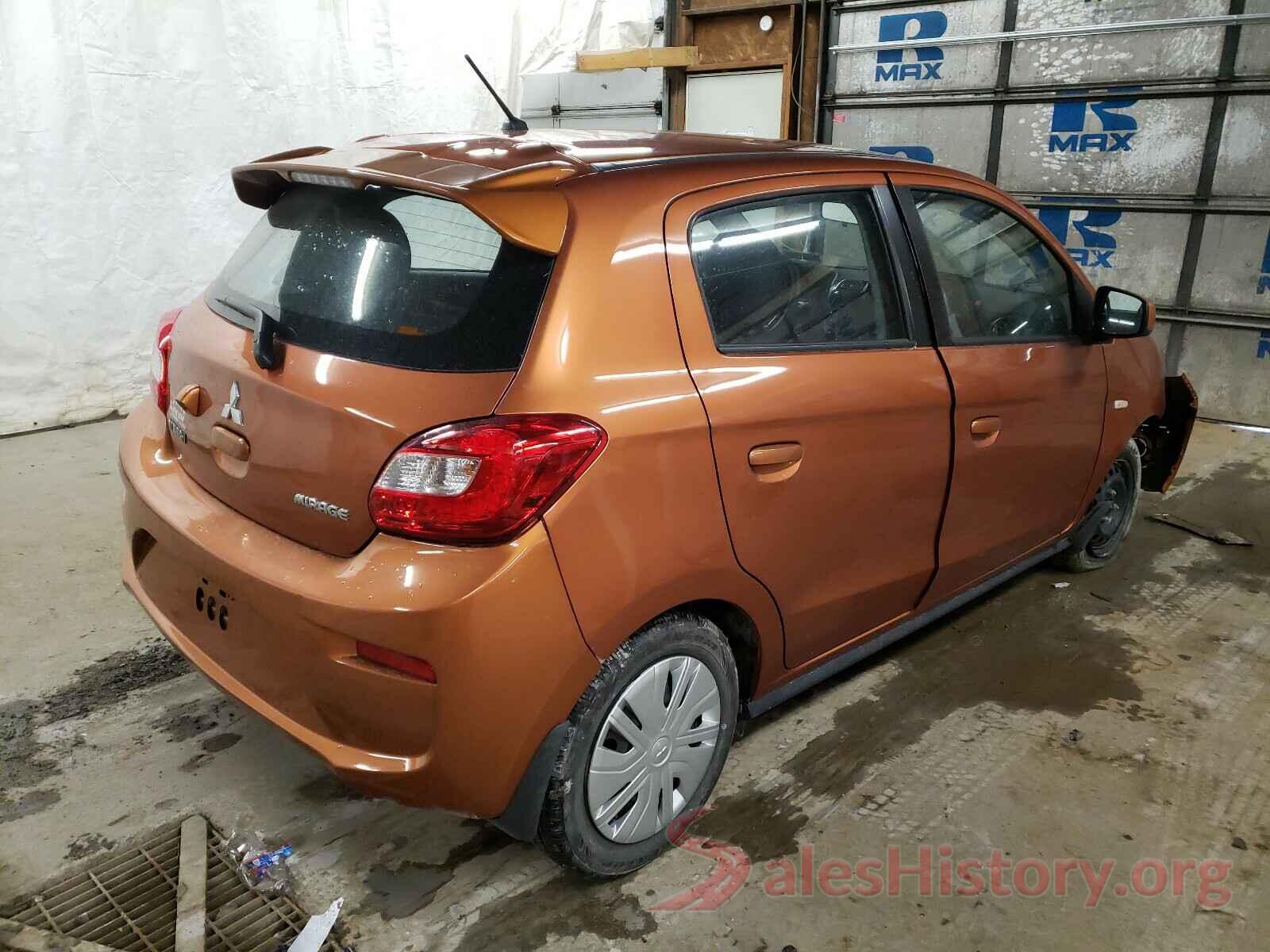 ML32A3HJ8KH015423 2019 MITSUBISHI MIRAGE