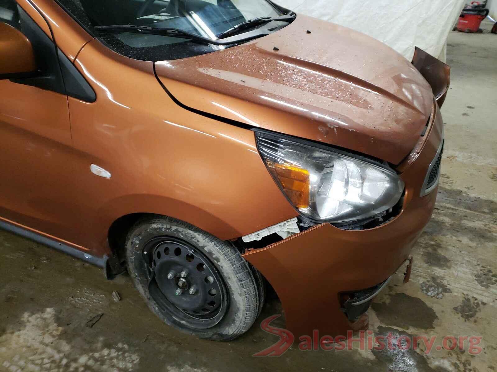 ML32A3HJ8KH015423 2019 MITSUBISHI MIRAGE