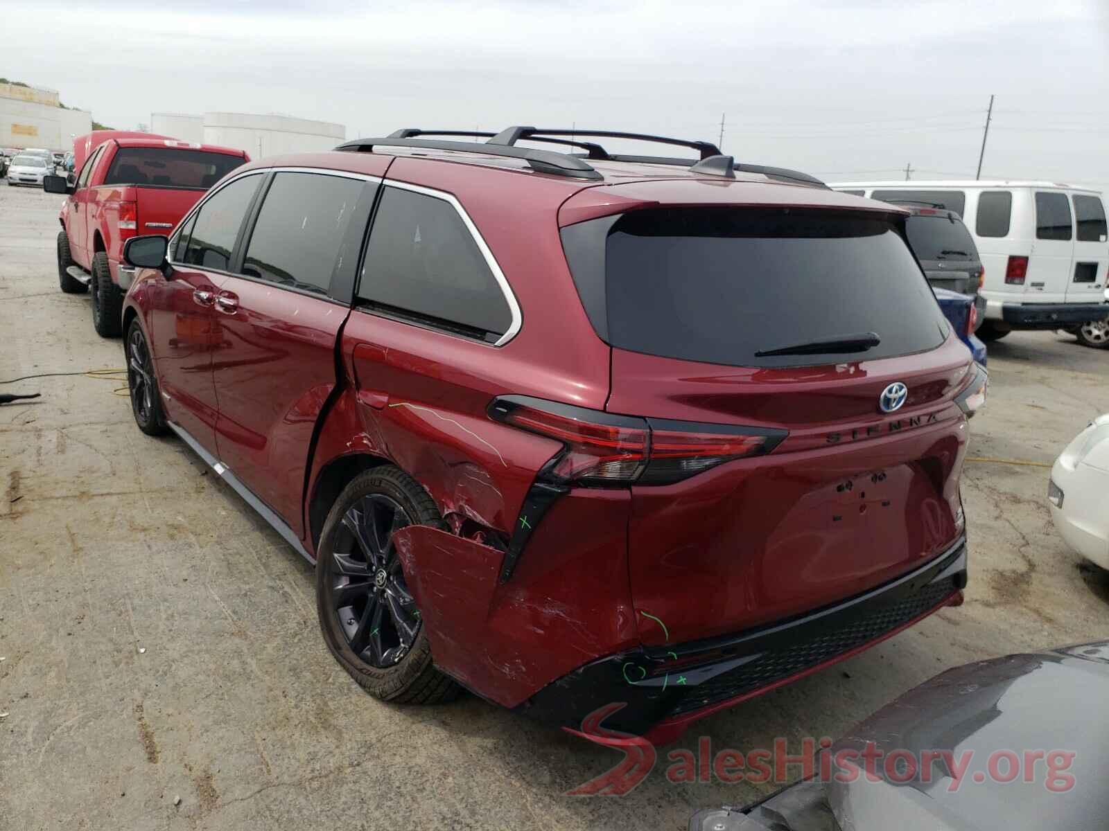 5TDXRKEC5MS007886 2021 TOYOTA SIENNA