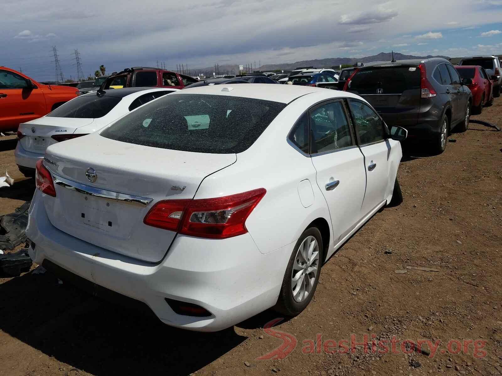 3N1AB7APXKY322031 2019 NISSAN SENTRA