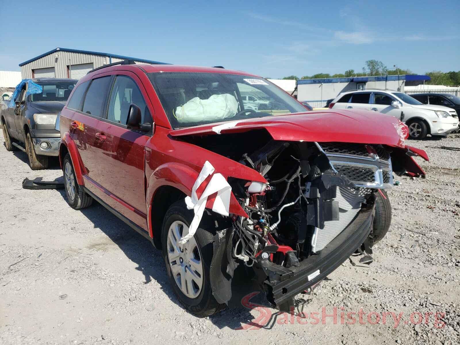 3C4PDCABXLT259087 2020 DODGE JOURNEY