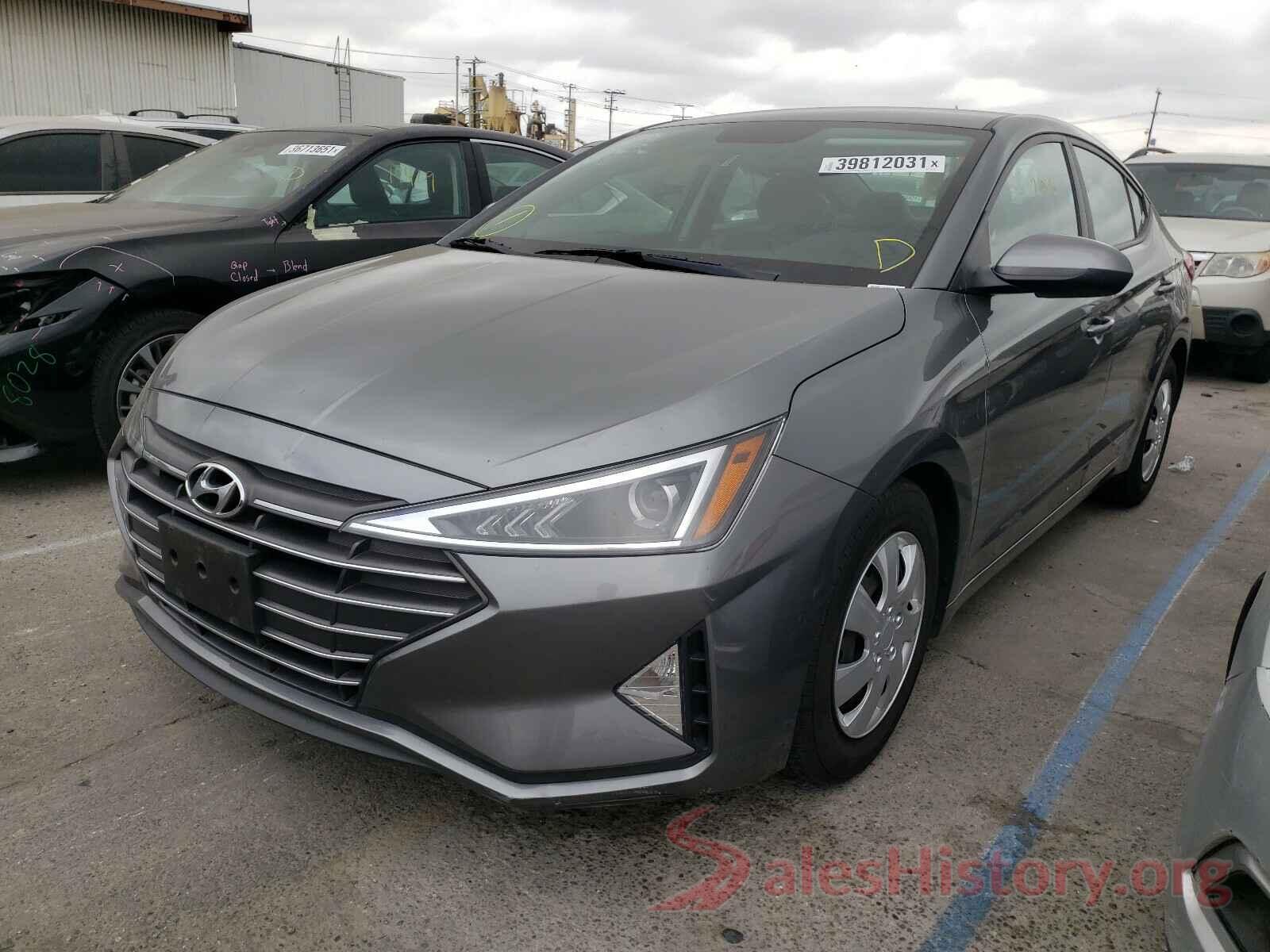 5NPD74LF0KH457160 2019 HYUNDAI ELANTRA