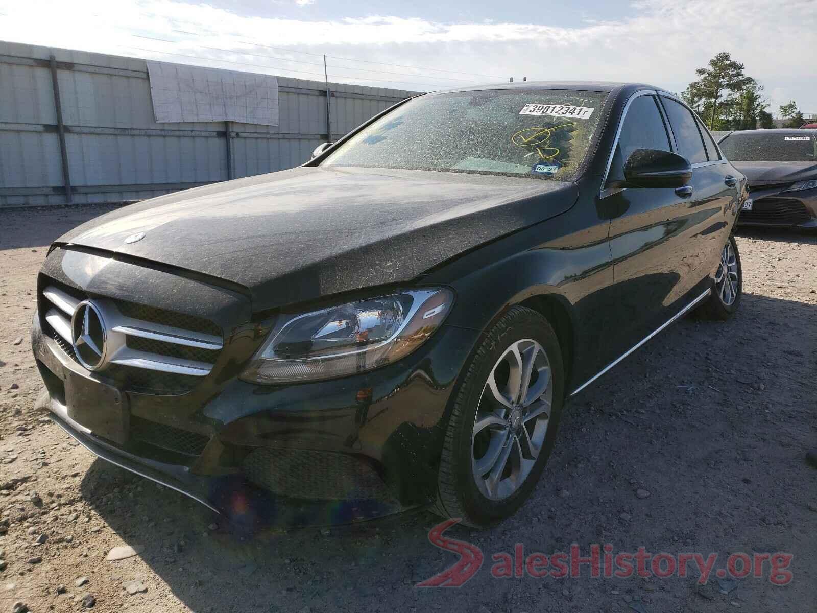 55SWF4JB0HU179152 2017 MERCEDES-BENZ C CLASS