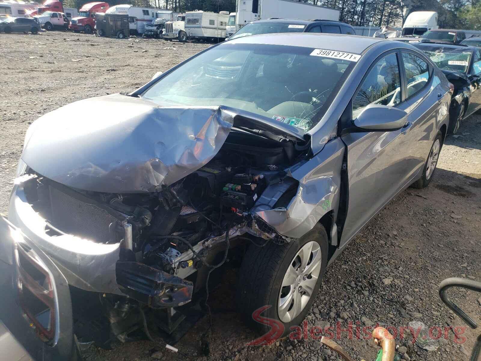 5NPDH4AE6GH736367 2016 HYUNDAI ELANTRA