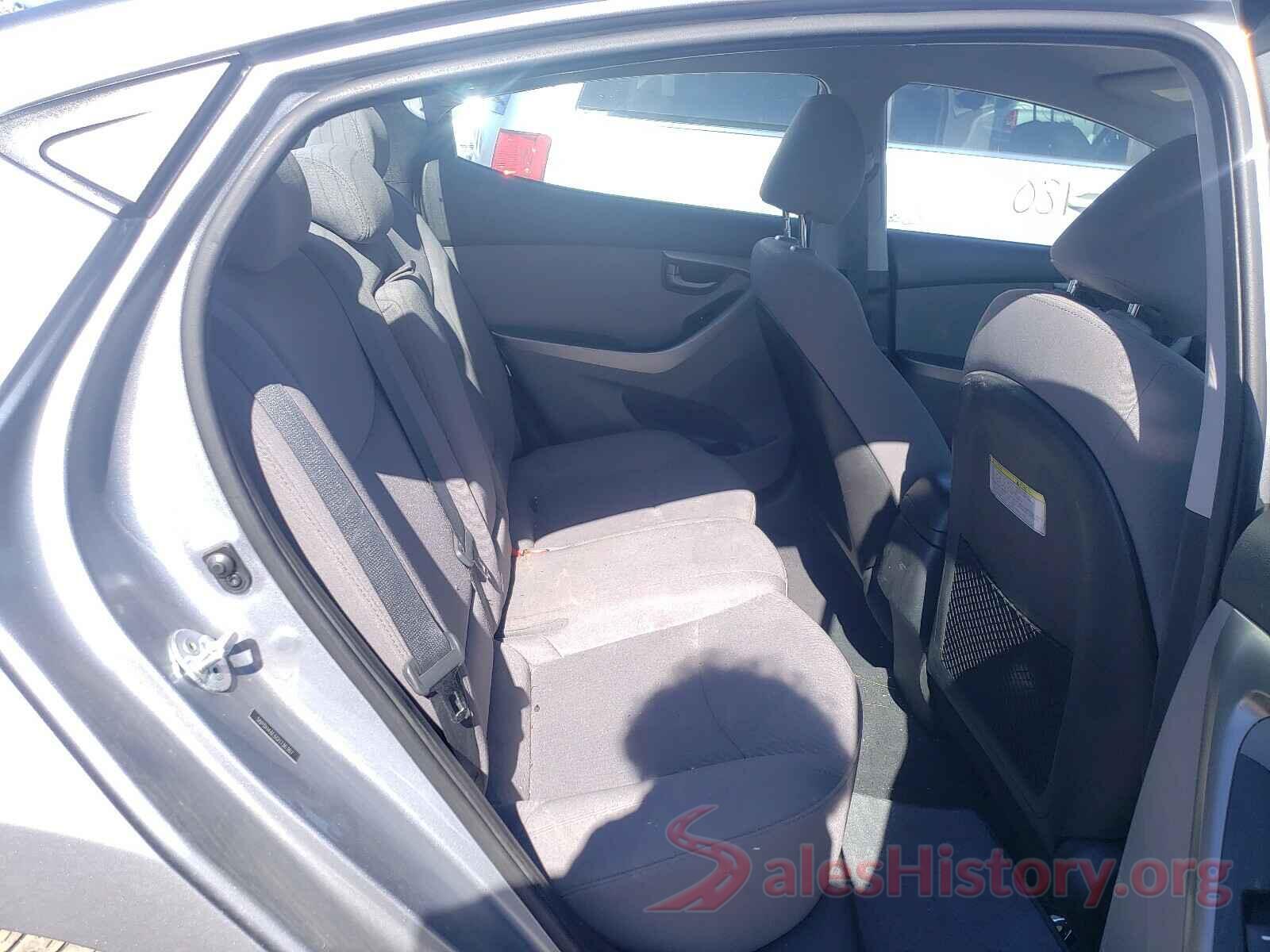 5NPDH4AE6GH736367 2016 HYUNDAI ELANTRA