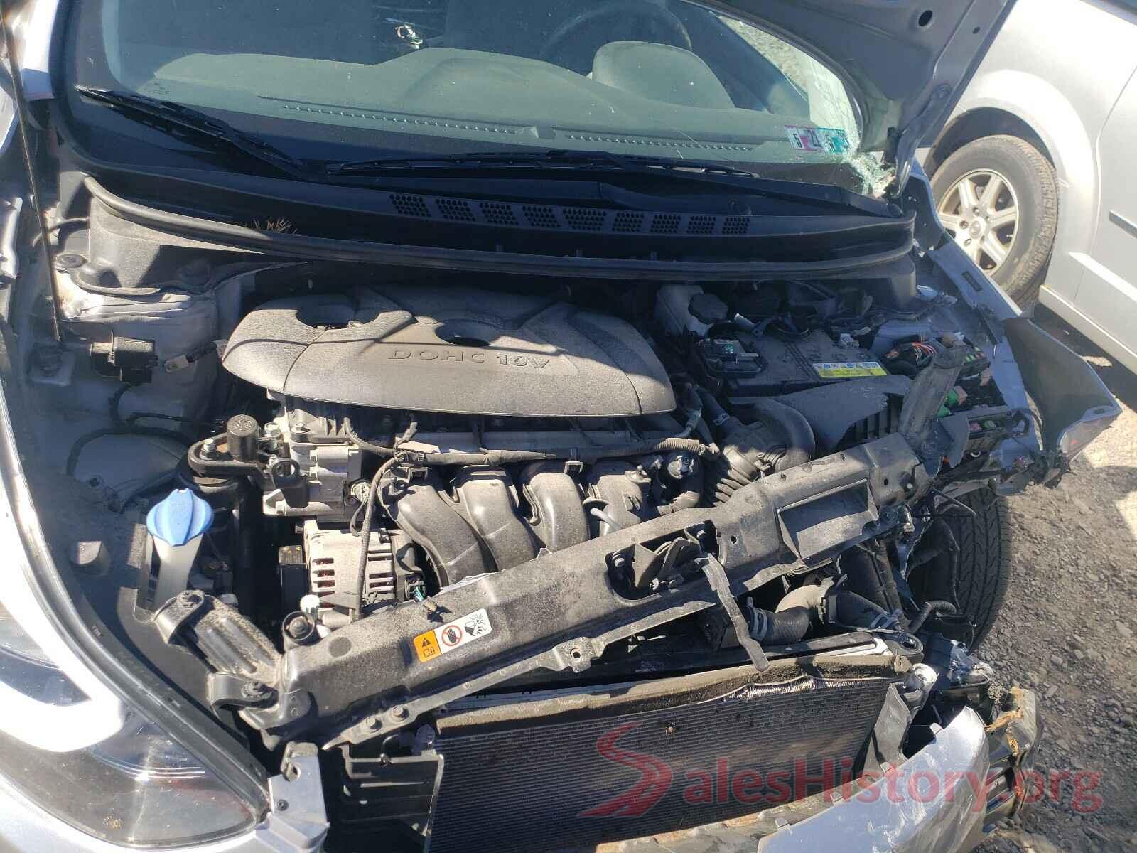 5NPDH4AE6GH736367 2016 HYUNDAI ELANTRA