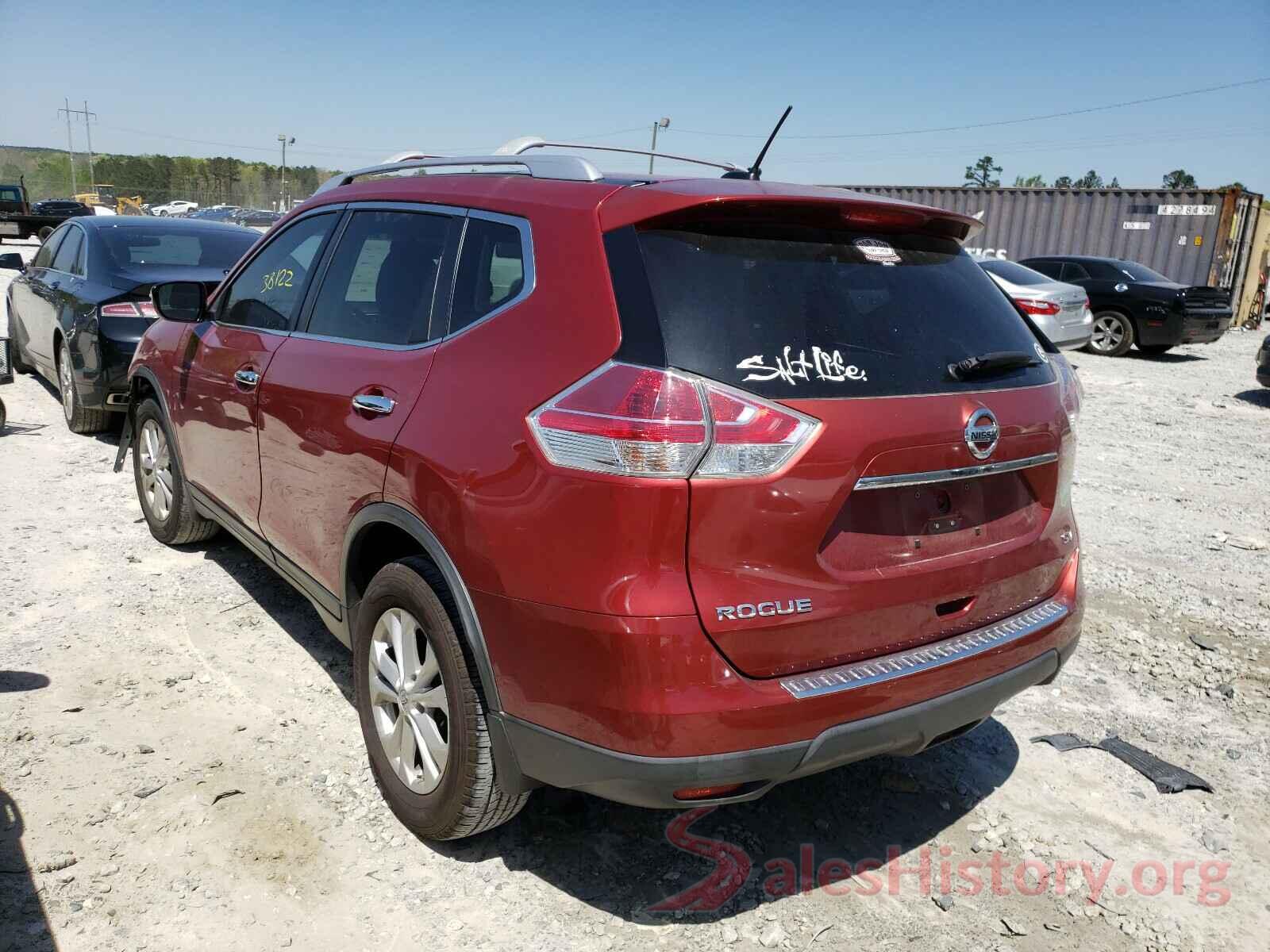 KNMAT2MT1GP634740 2016 NISSAN ROGUE