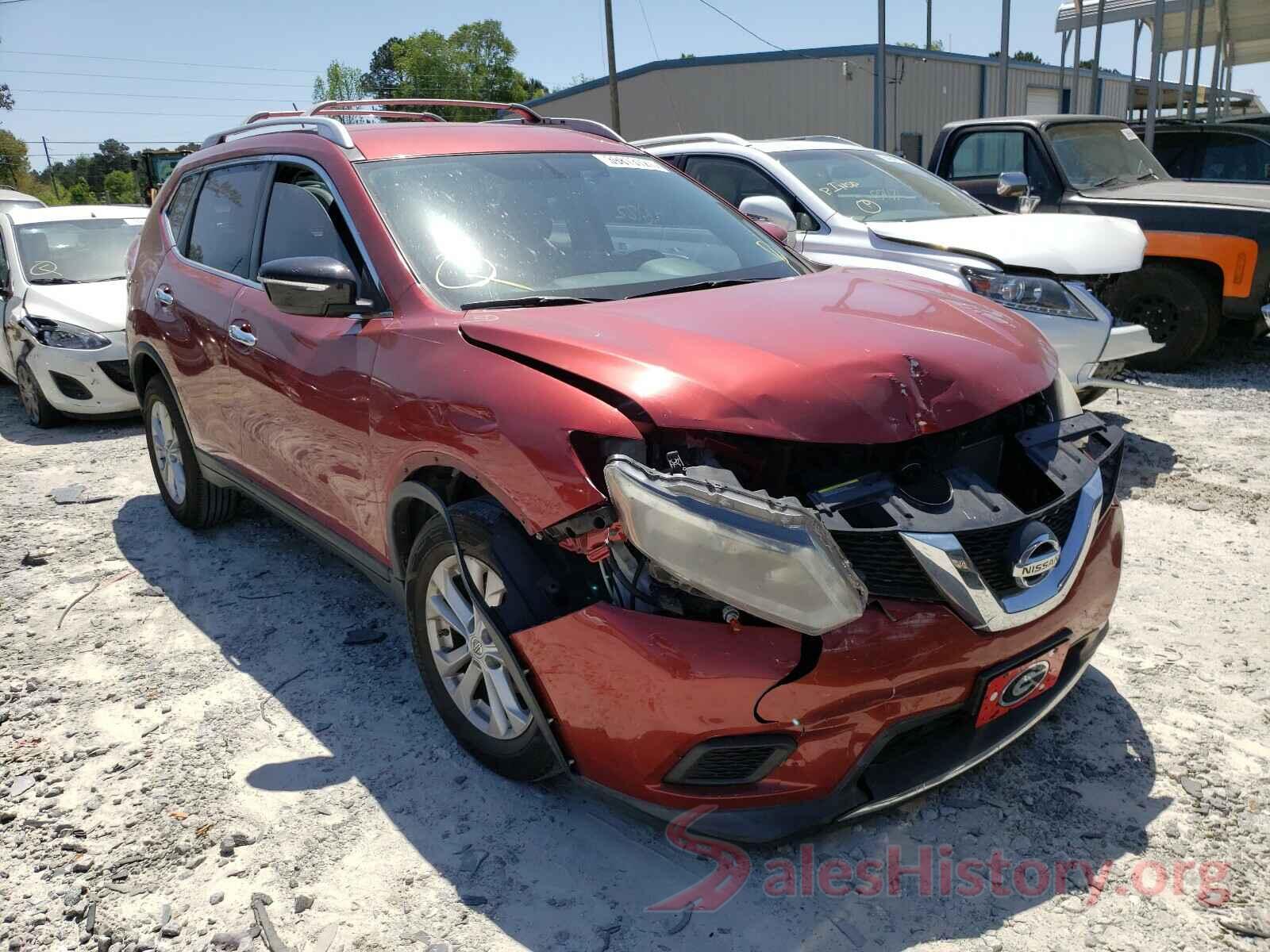 KNMAT2MT1GP634740 2016 NISSAN ROGUE