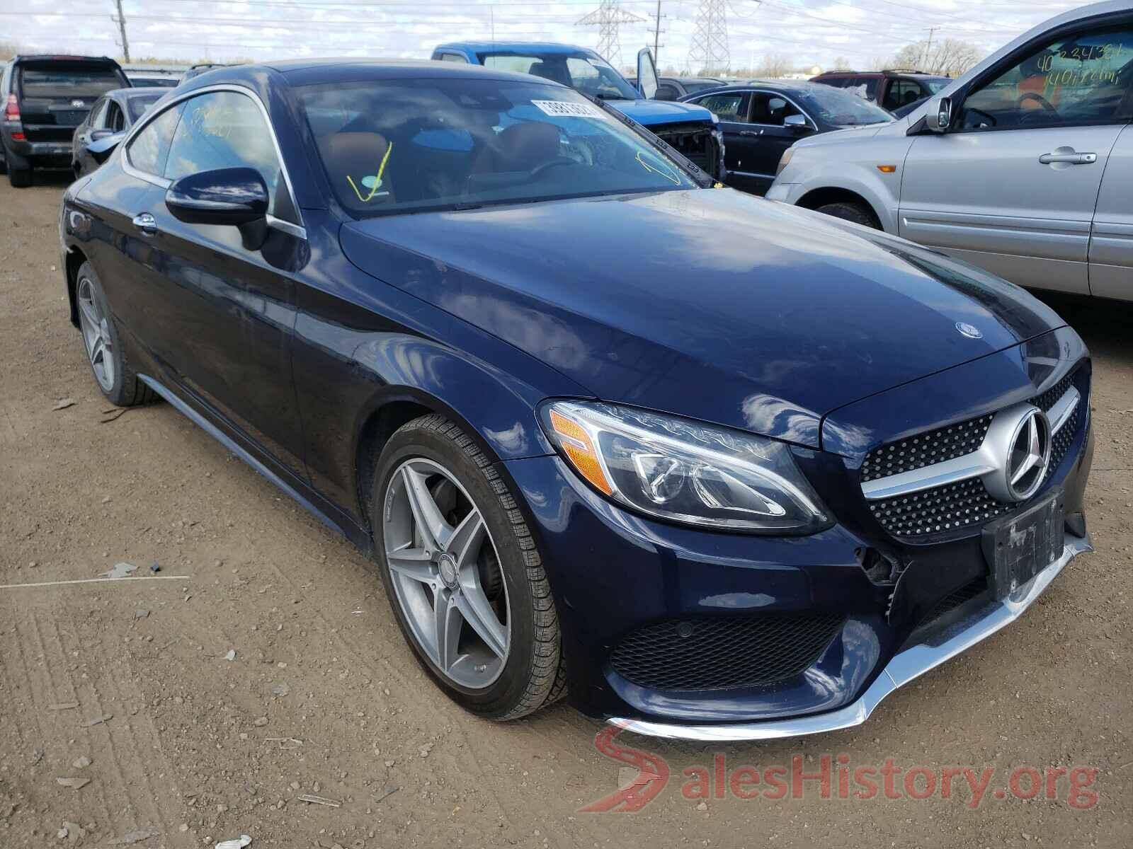 WDDWJ4KB1HF386794 2017 MERCEDES-BENZ C CLASS