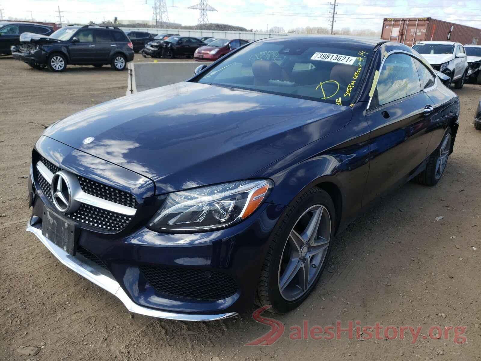 WDDWJ4KB1HF386794 2017 MERCEDES-BENZ C CLASS