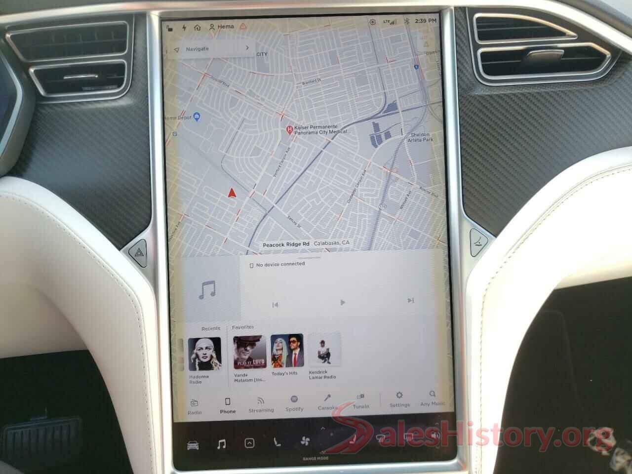 5YJXCDE28JF093831 2018 TESLA MODEL X