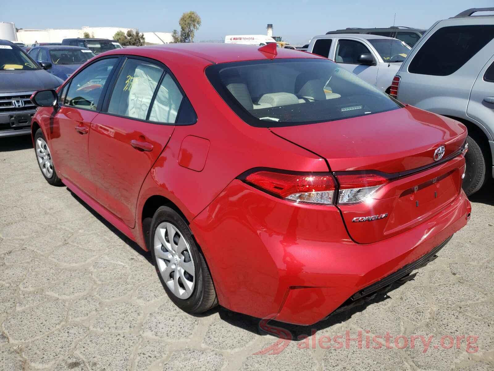 JTDEPMAE9MJ144228 2021 TOYOTA COROLLA