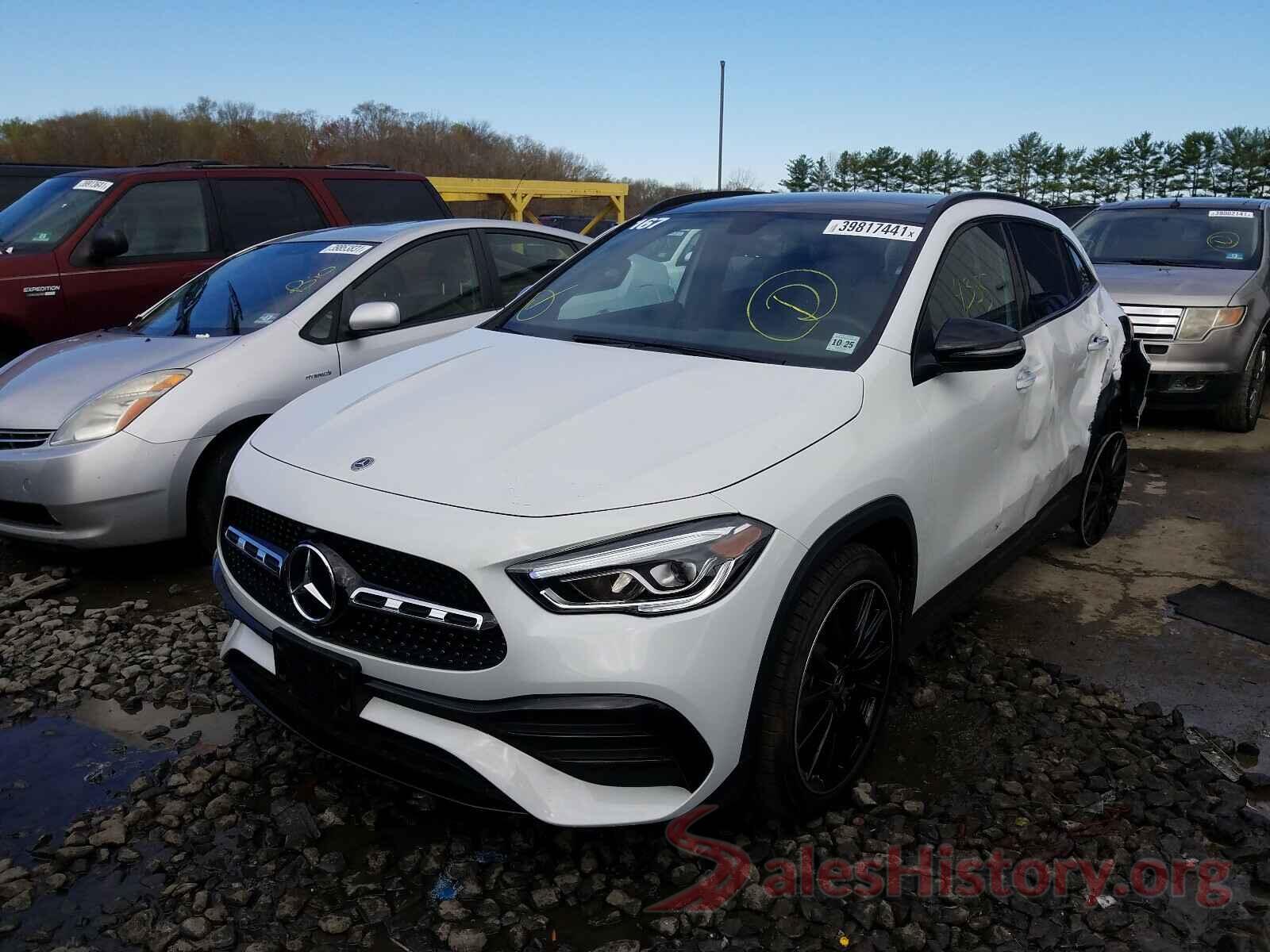 W1N4N4HB8MJ185133 2021 MERCEDES-BENZ GLA-CLASS