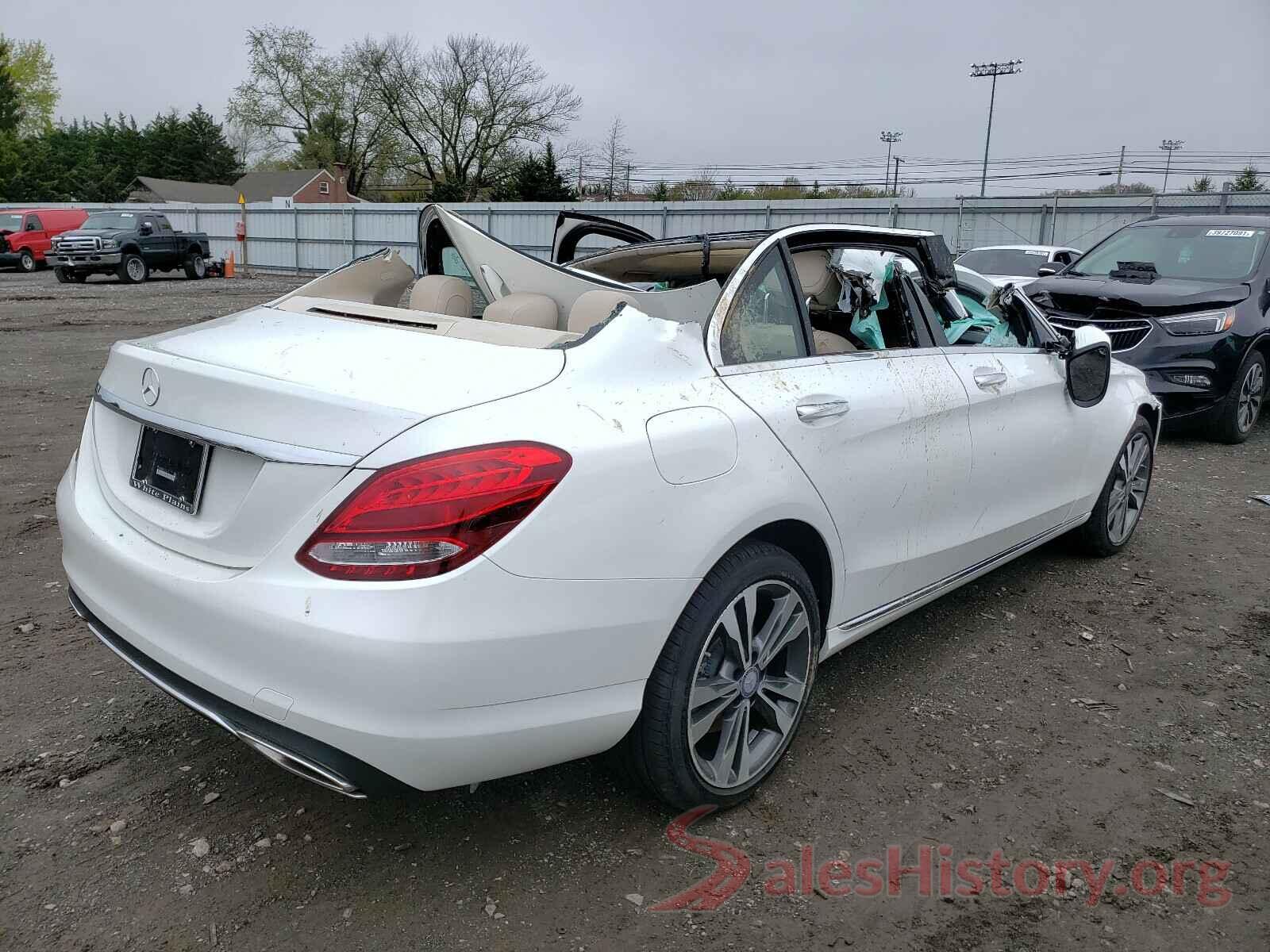 55SWF4KB3GU155425 2016 MERCEDES-BENZ C CLASS