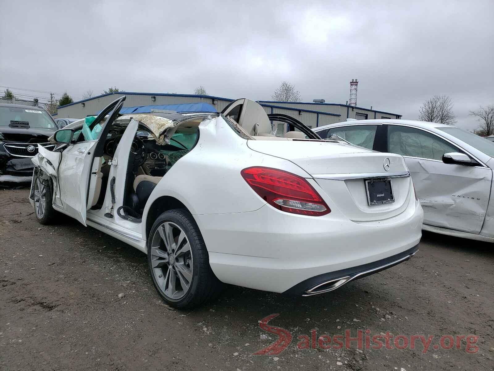 55SWF4KB3GU155425 2016 MERCEDES-BENZ C CLASS