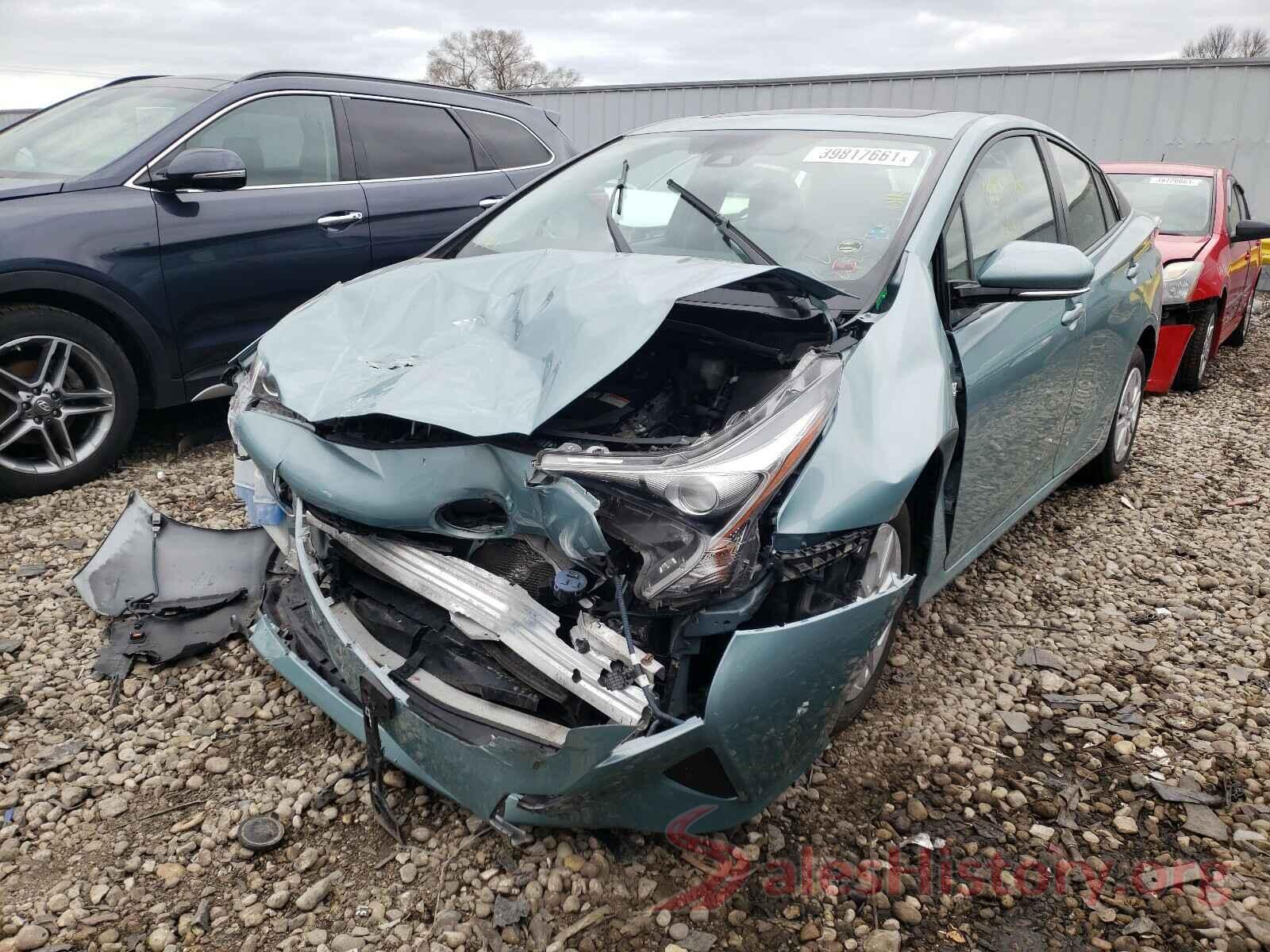 JTDKARFU3G3018781 2016 TOYOTA PRIUS