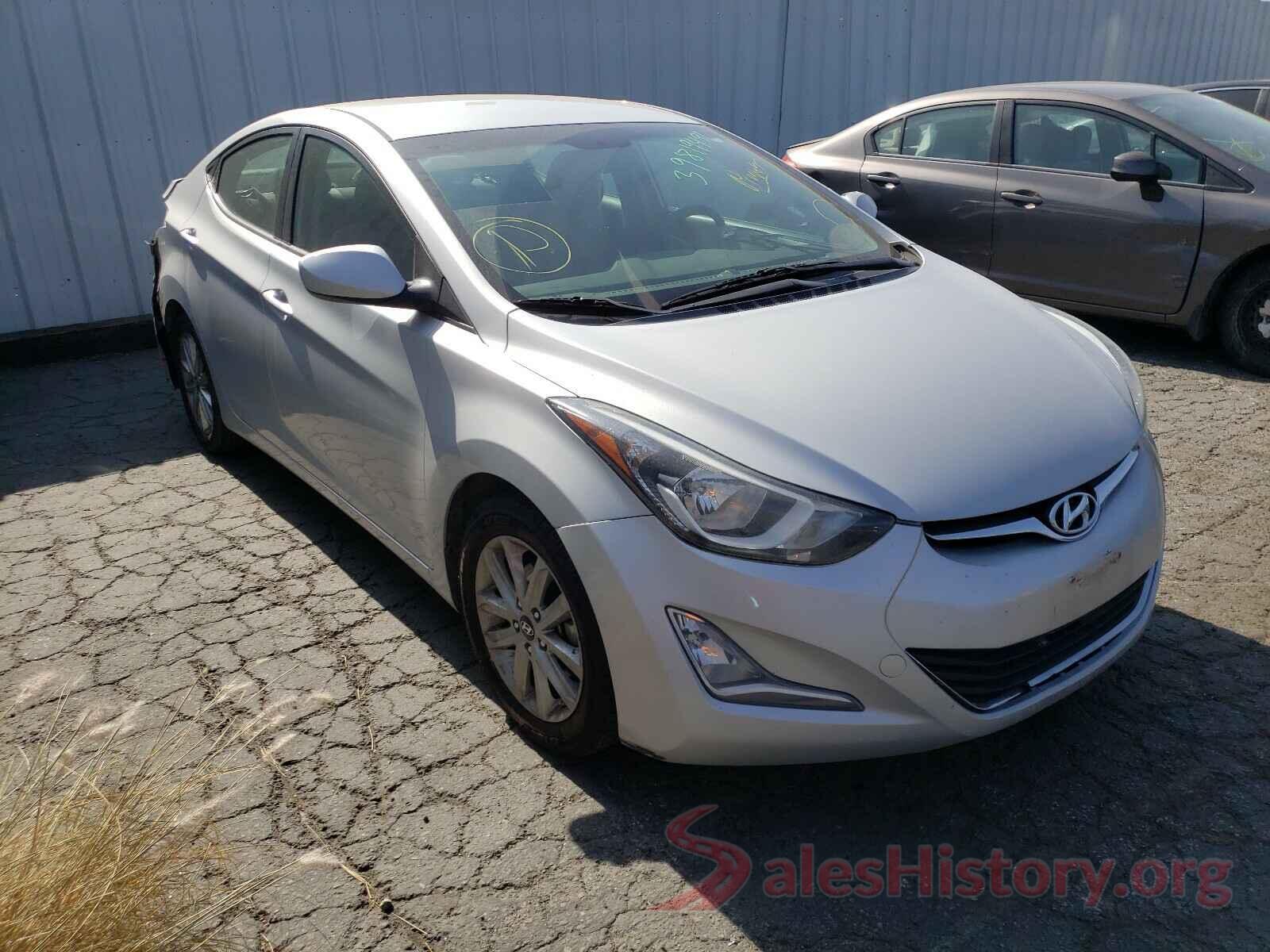 KMHDH4AE7GU480919 2016 HYUNDAI ELANTRA