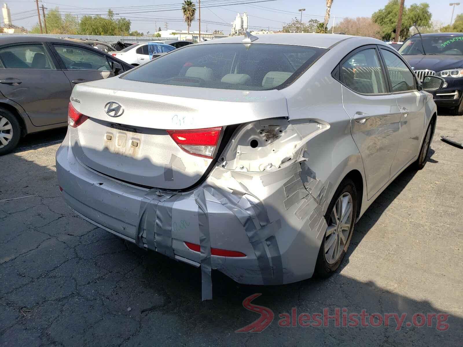 KMHDH4AE7GU480919 2016 HYUNDAI ELANTRA