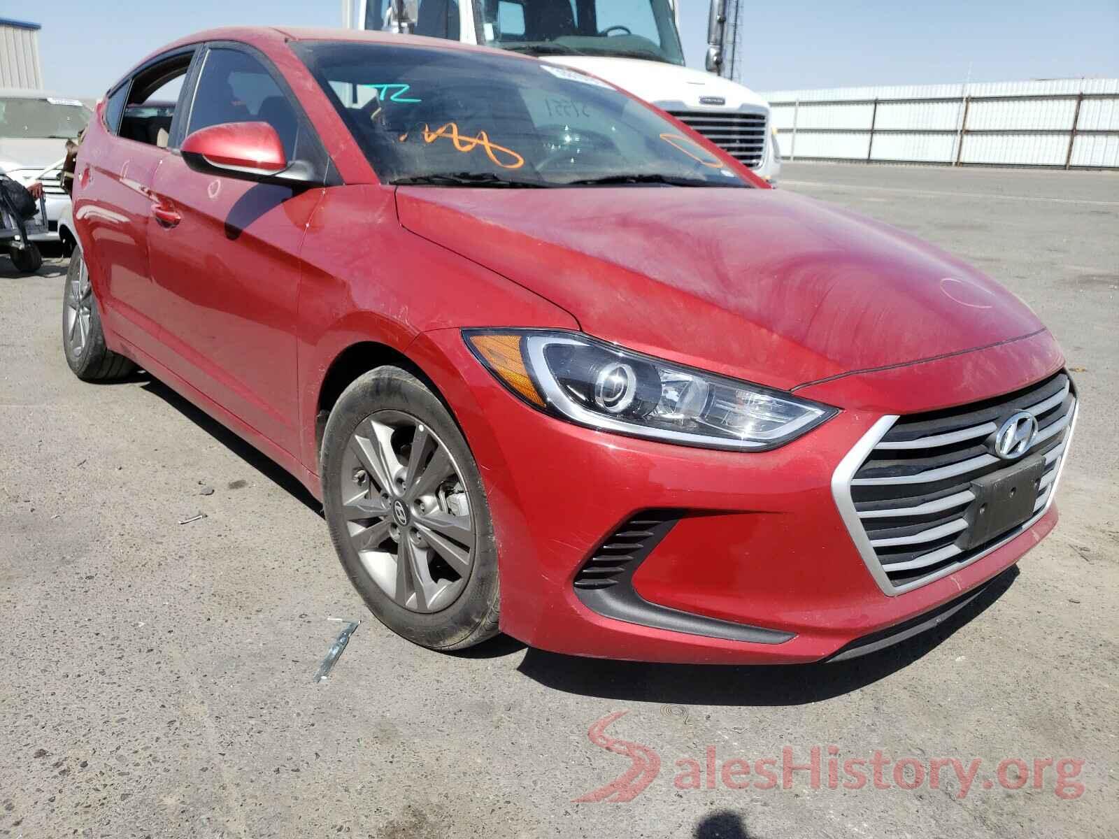 5NPD84LF5JH341609 2018 HYUNDAI ELANTRA