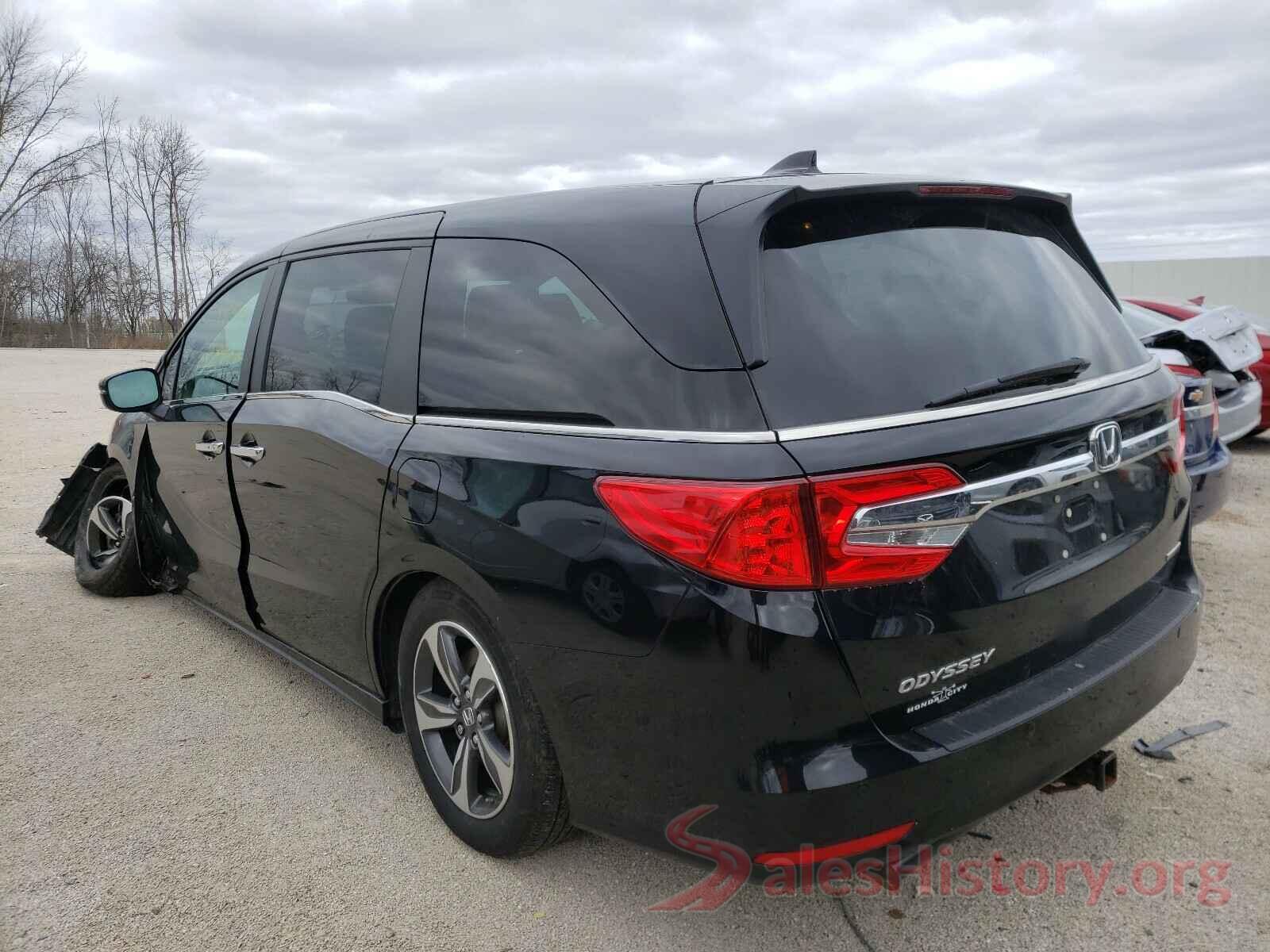 5FNRL6H82JB011967 2018 HONDA ODYSSEY