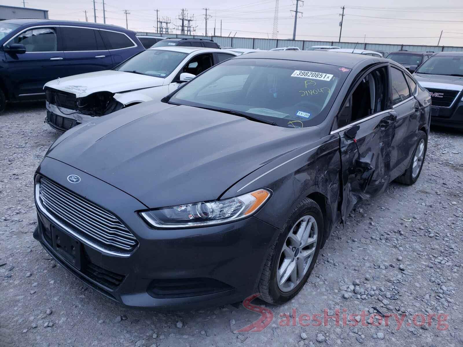 3FA6P0H7XGR214047 2016 FORD FUSION