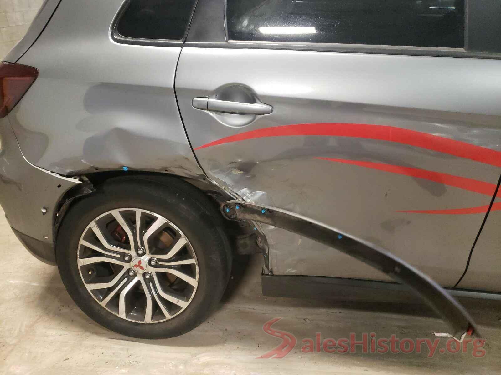 JA4AR3AU3KU036056 2019 MITSUBISHI OUTLANDER