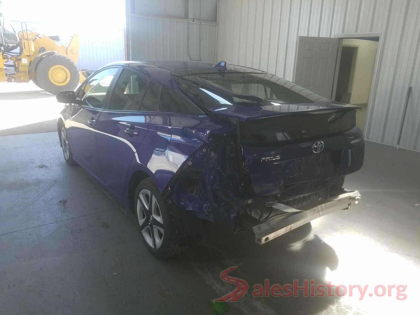 JTDKARFU8G3526034 2016 TOYOTA PRIUS