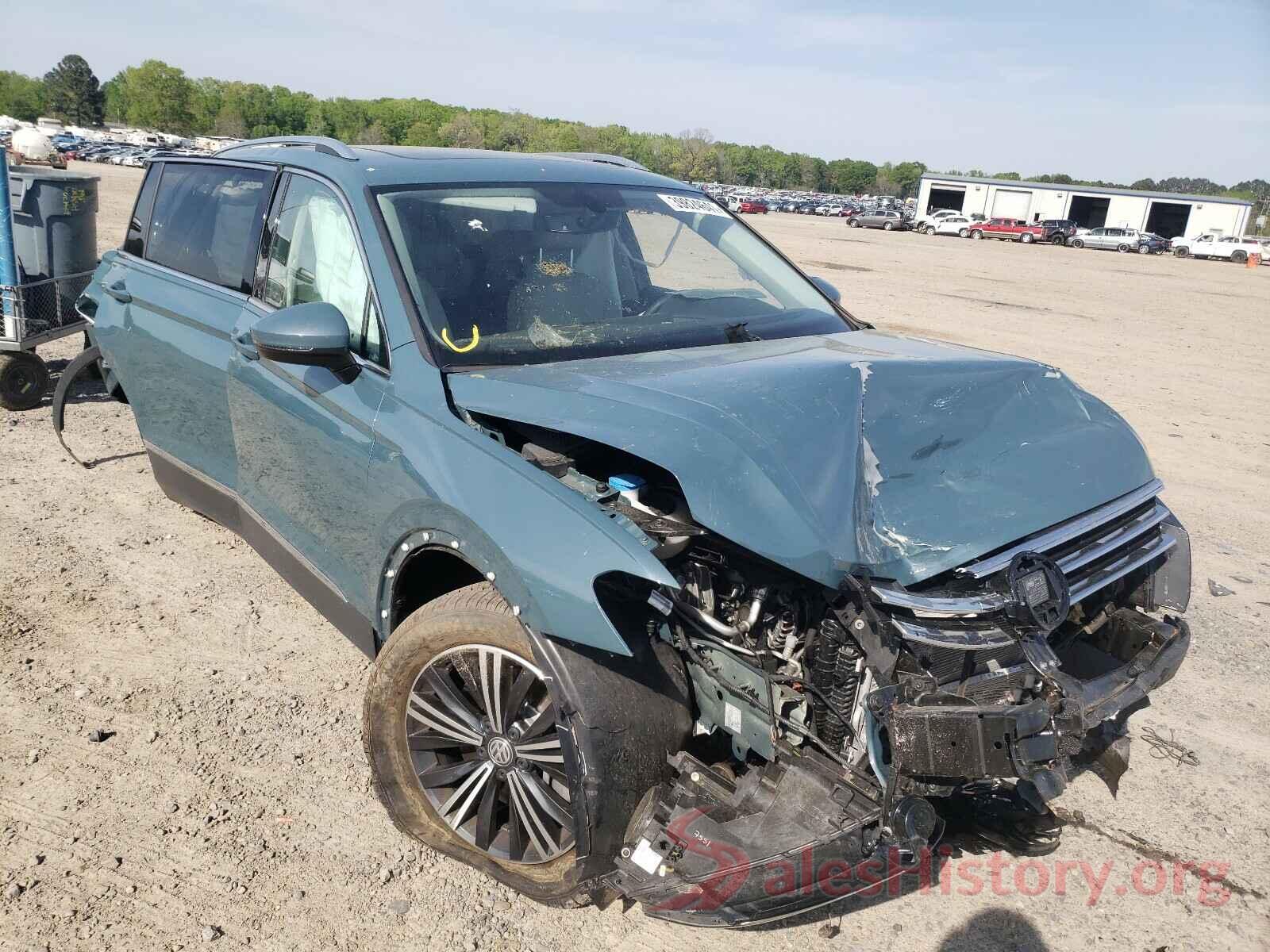 3VV3B7AX2KM153492 2019 VOLKSWAGEN TIGUAN