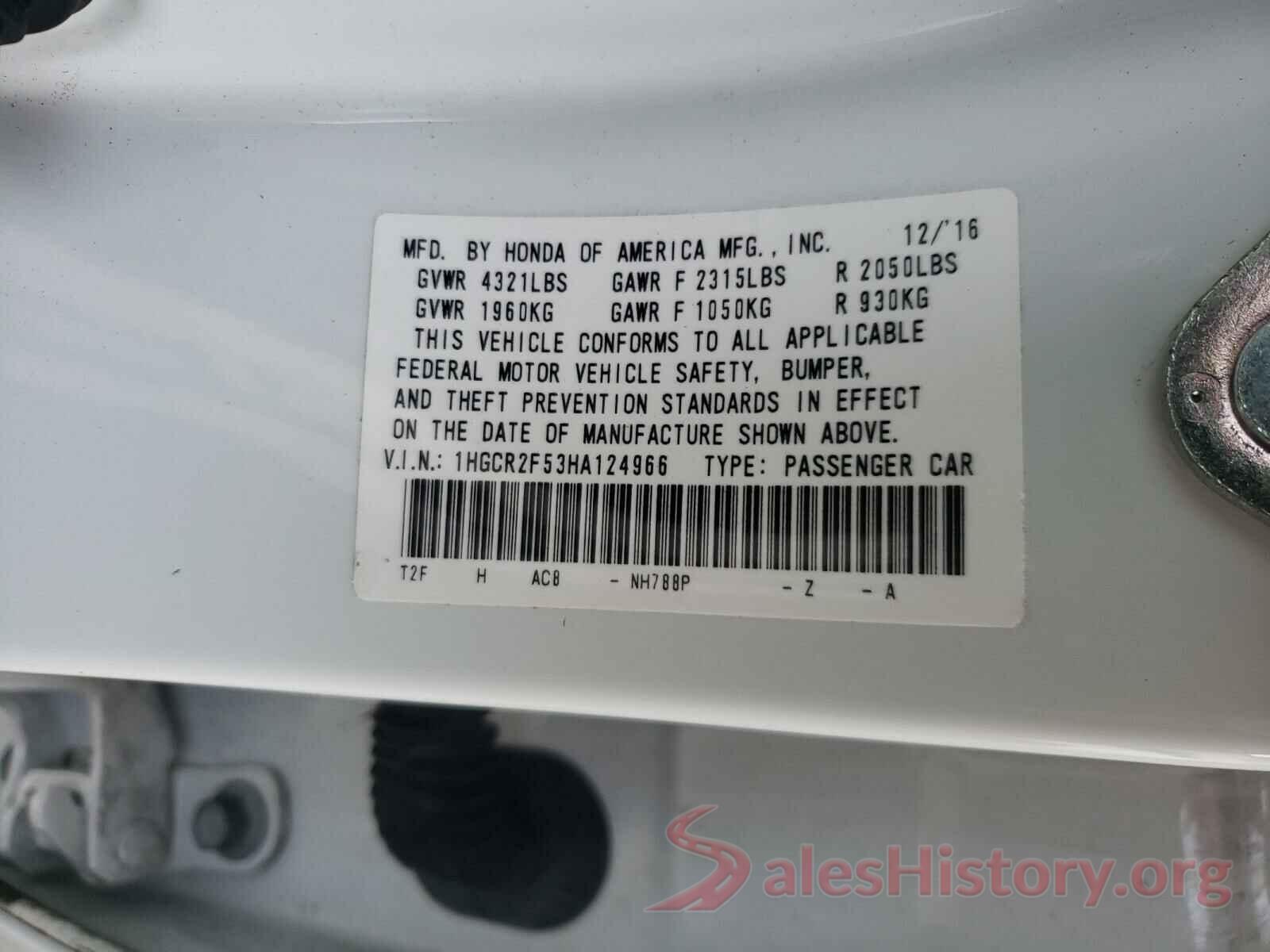 1HGCR2F53HA124966 2017 HONDA ACCORD