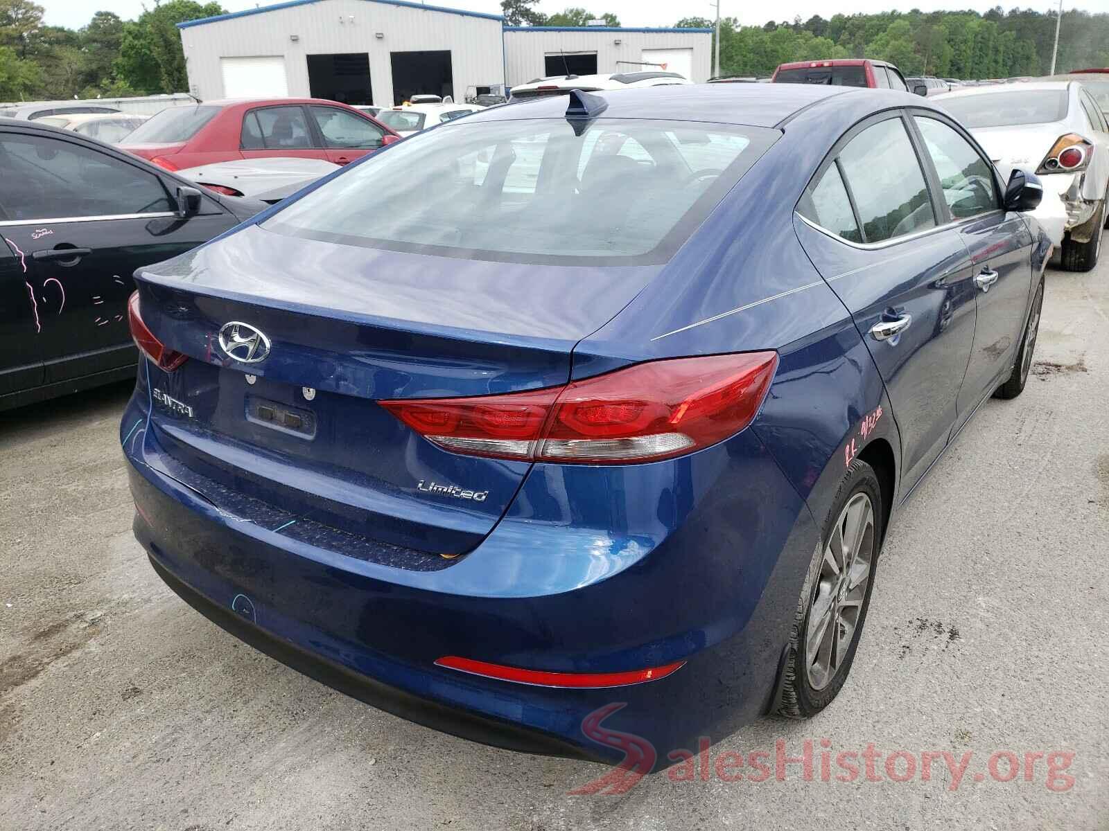 5NPD84LF6HH020768 2017 HYUNDAI ELANTRA