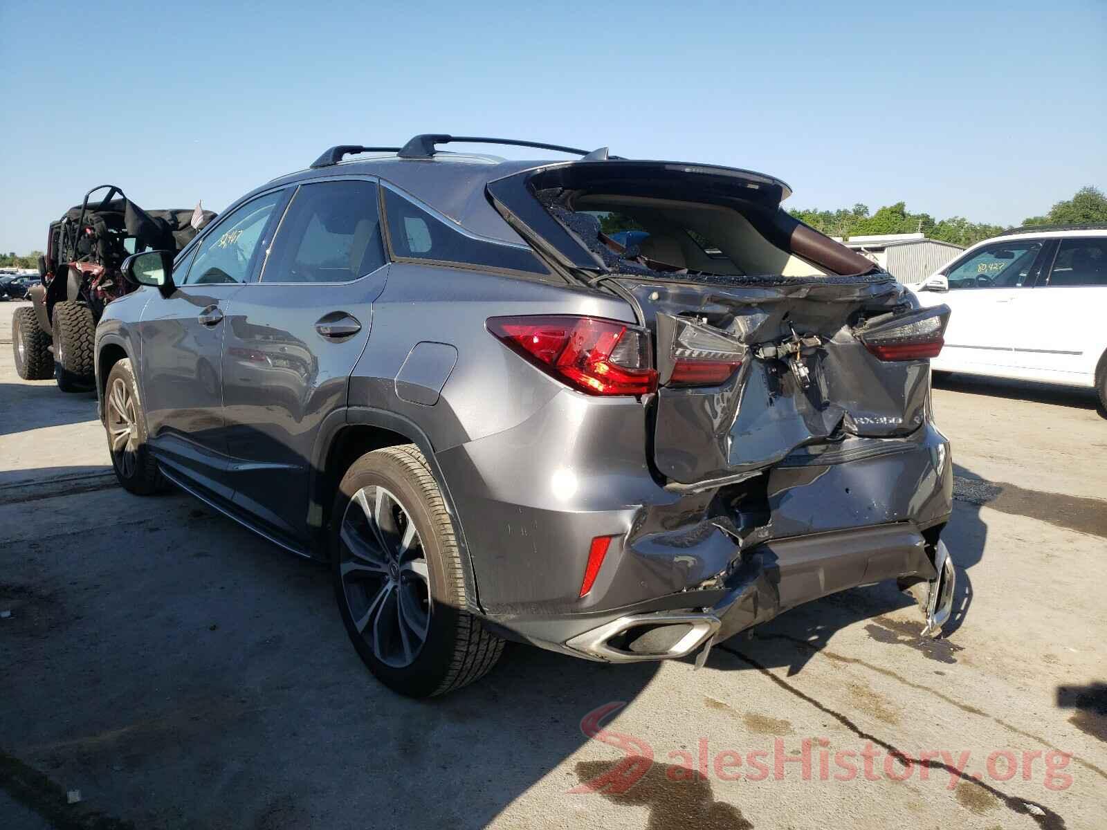 2T2BZMCA7HC095292 2017 LEXUS RX350