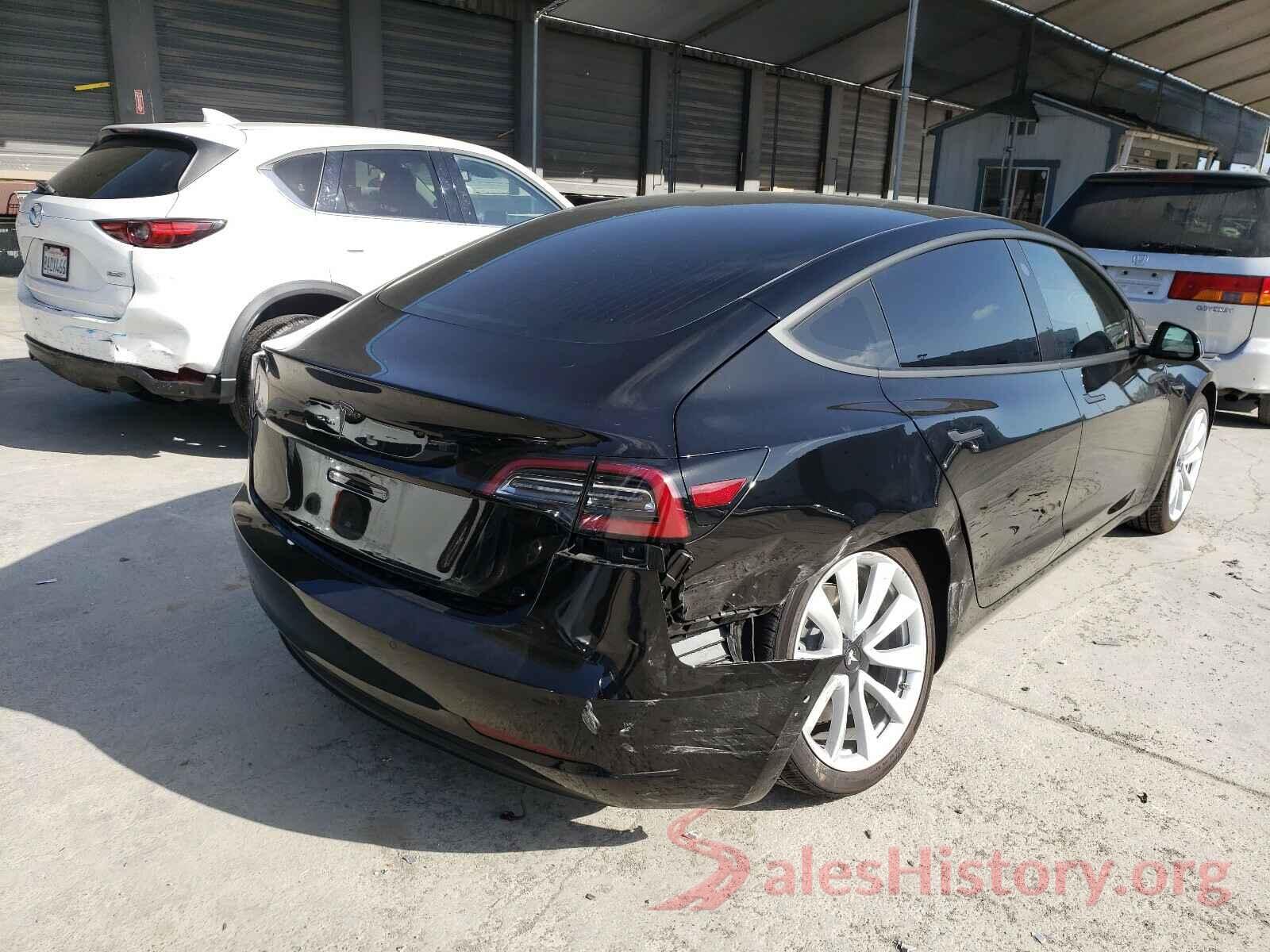 5YJ3E1EA7LF807885 2020 TESLA MODEL 3