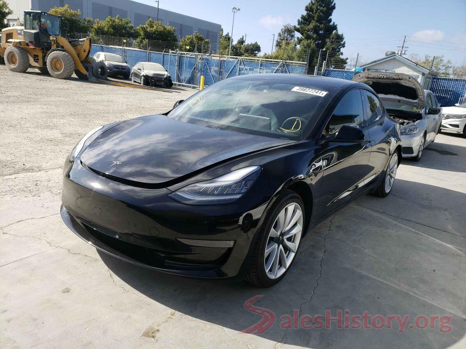 5YJ3E1EA7LF807885 2020 TESLA MODEL 3