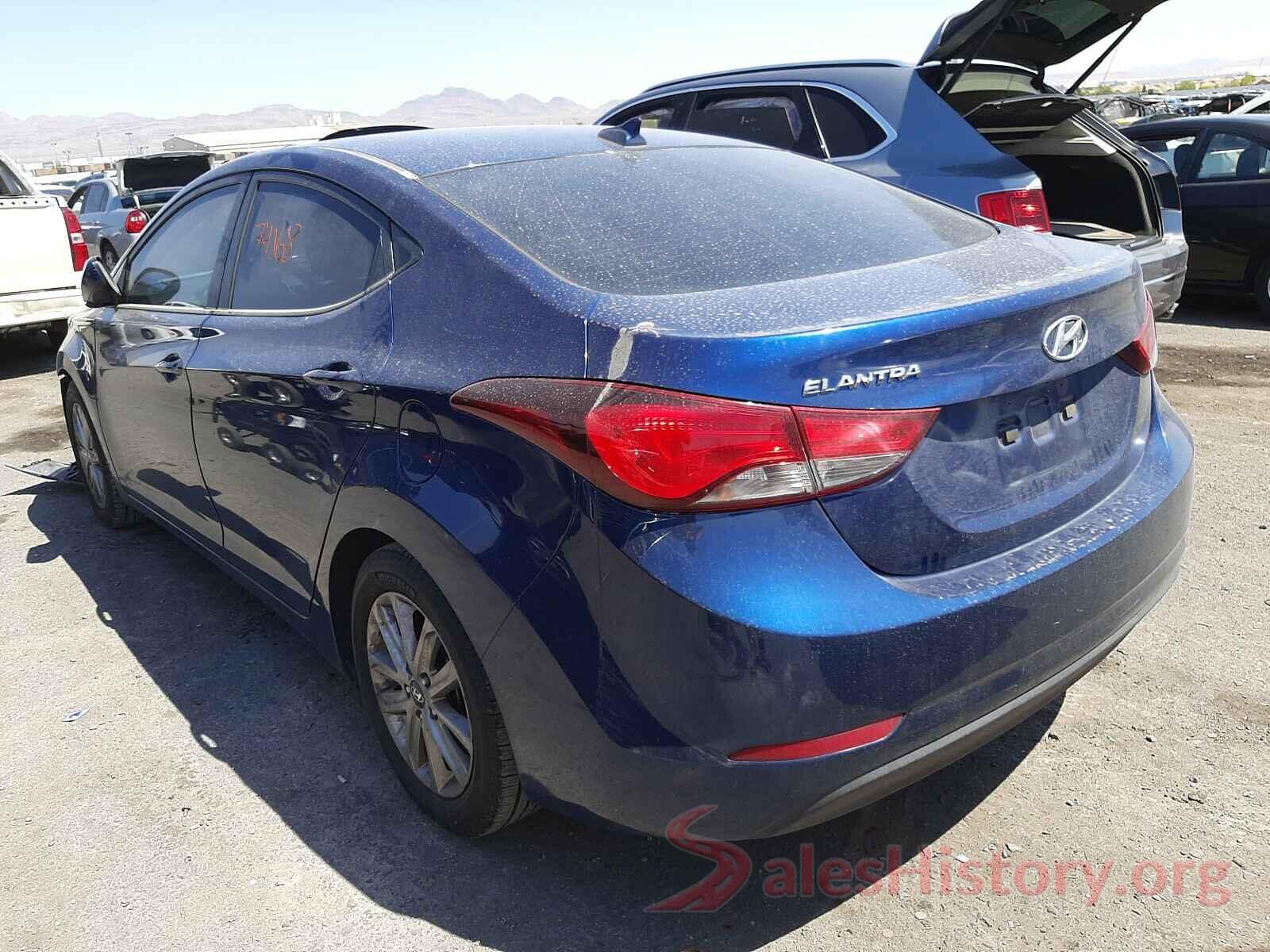 5NPDH4AE1GH739094 2016 HYUNDAI ELANTRA