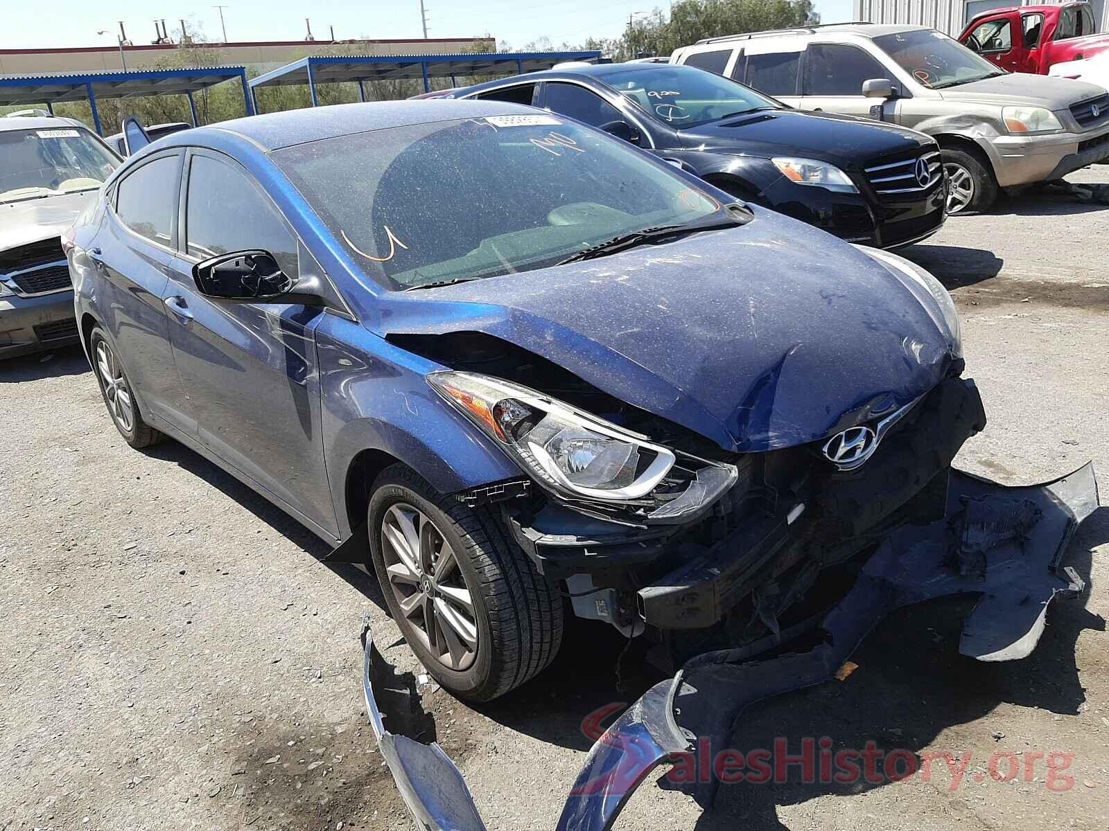 5NPDH4AE1GH739094 2016 HYUNDAI ELANTRA