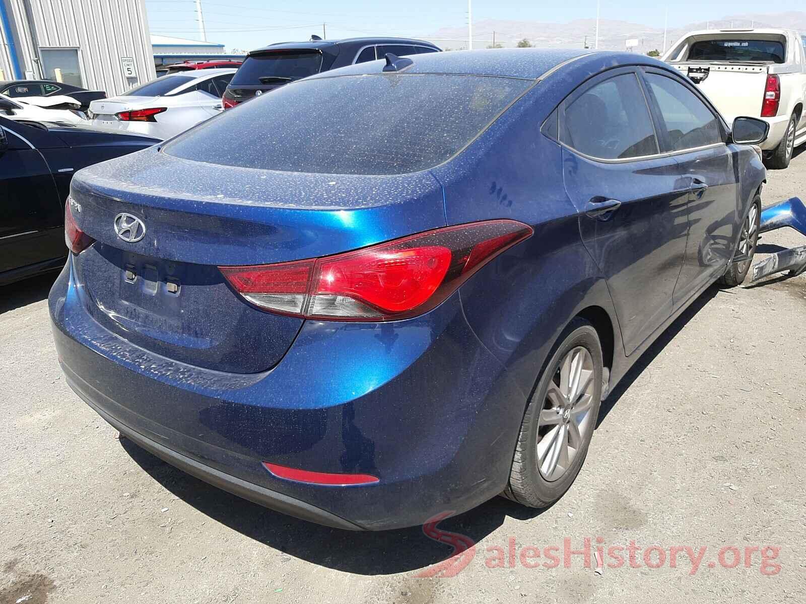 5NPDH4AE1GH739094 2016 HYUNDAI ELANTRA