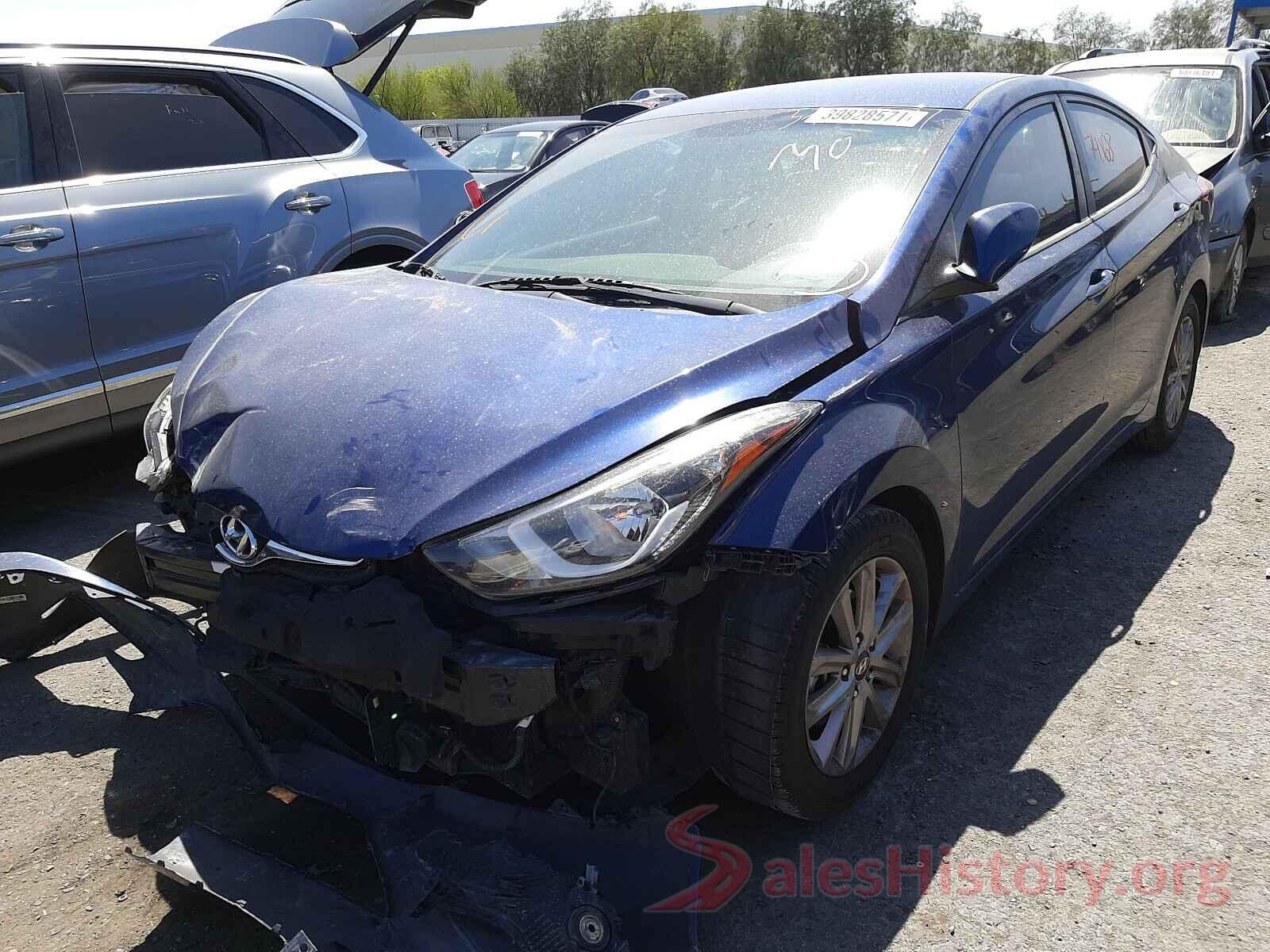 5NPDH4AE1GH739094 2016 HYUNDAI ELANTRA